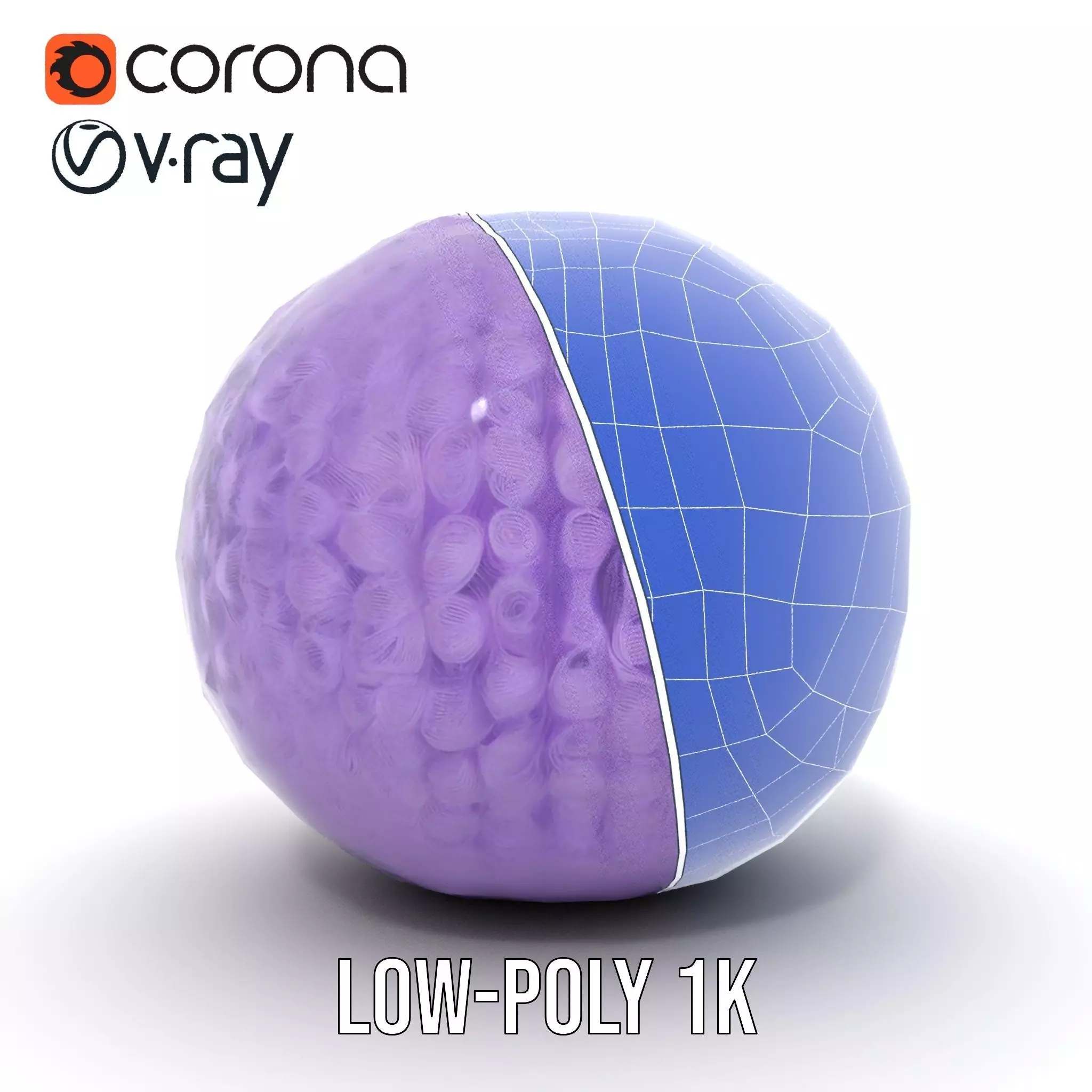 Feathered Lavender Sphere model pack Texture_30