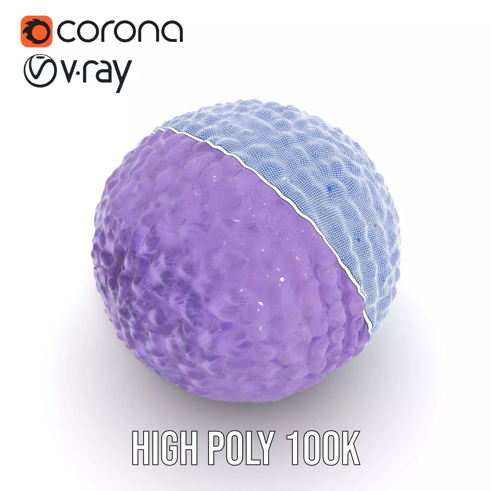 Feathered Lavender Sphere model pack Texture_34