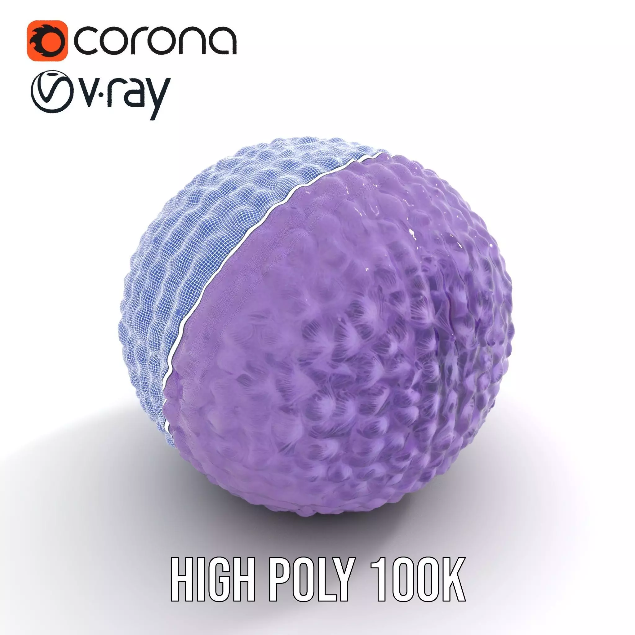 Feathered Lavender Sphere model pack Texture_32