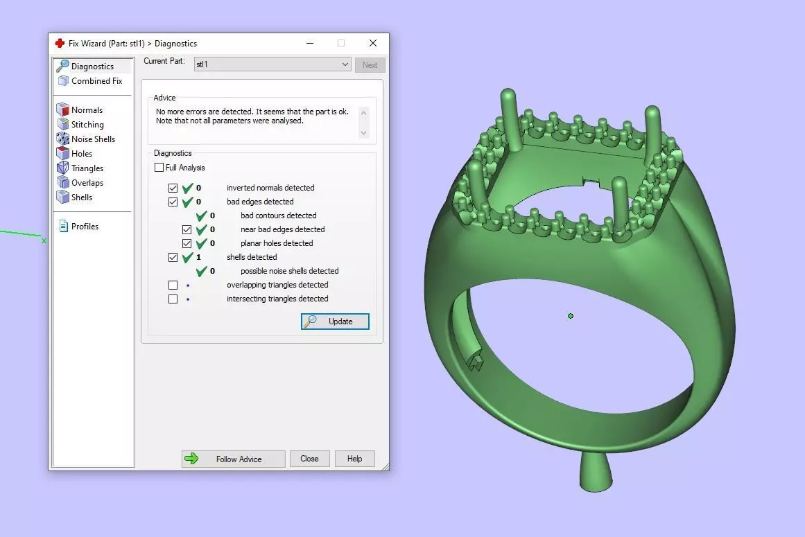 Gold N1460 3D print model_7