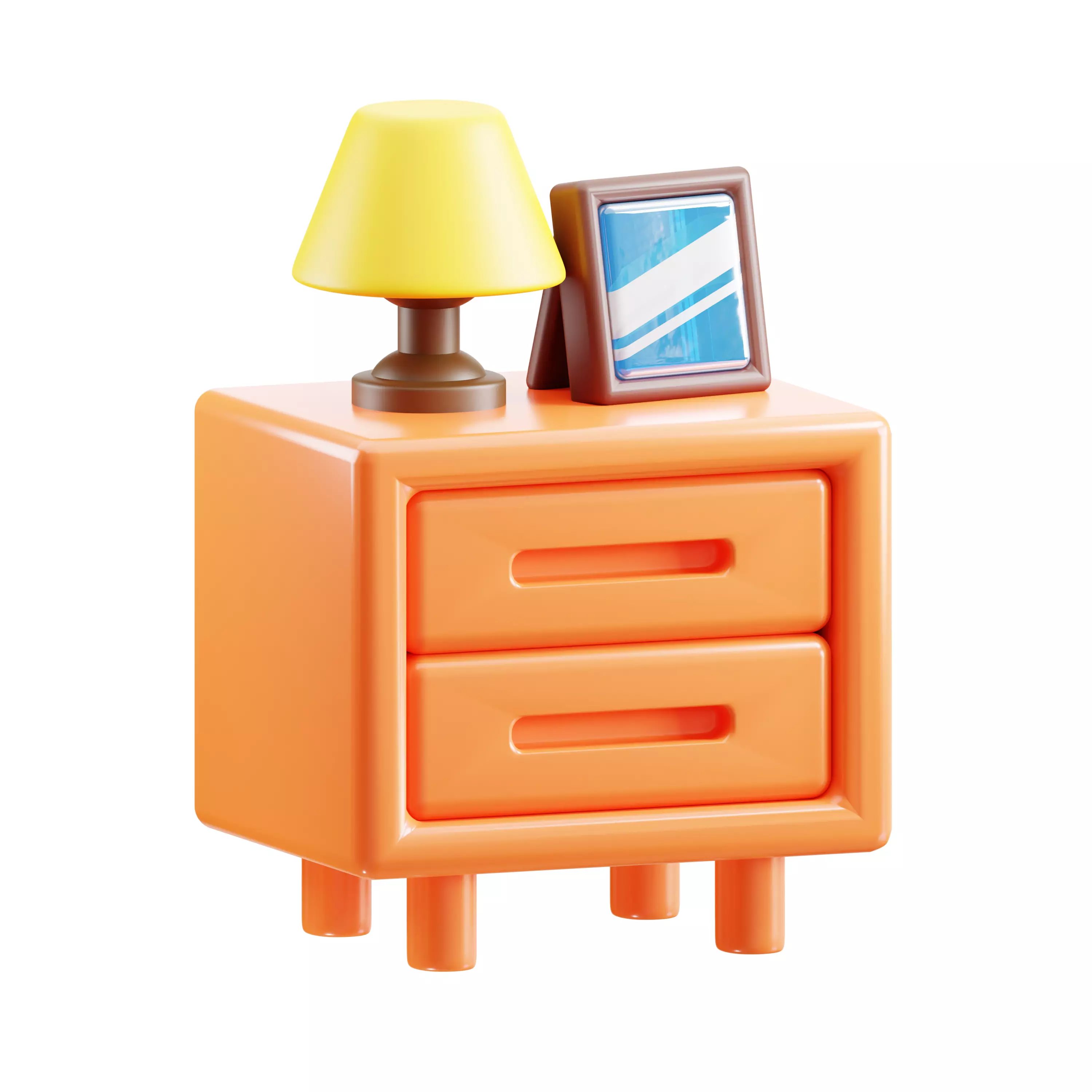 Cartoon Home furniture  3D Model Pack 3D model_1