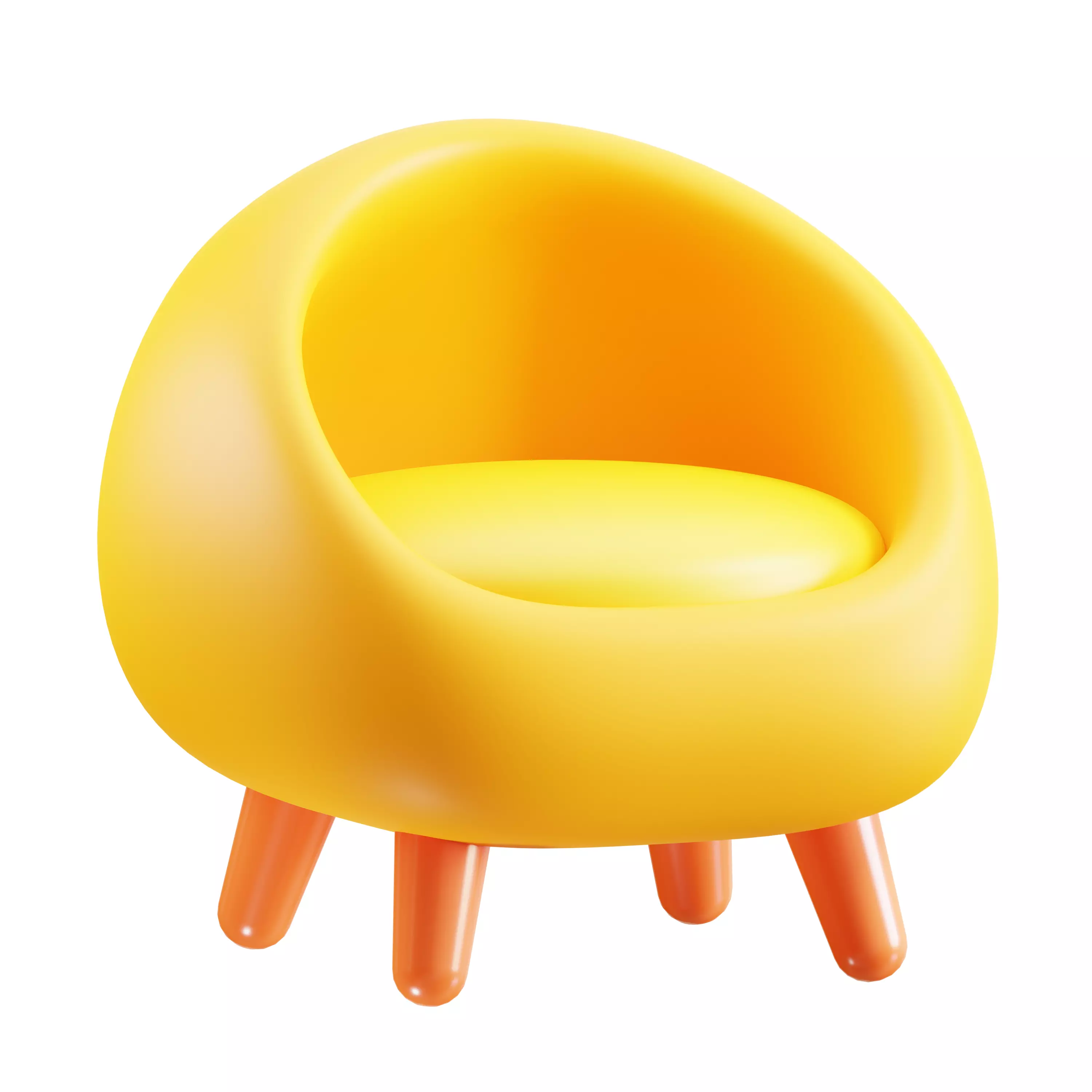 Cartoon Home furniture  3D Model Pack 3D model_17