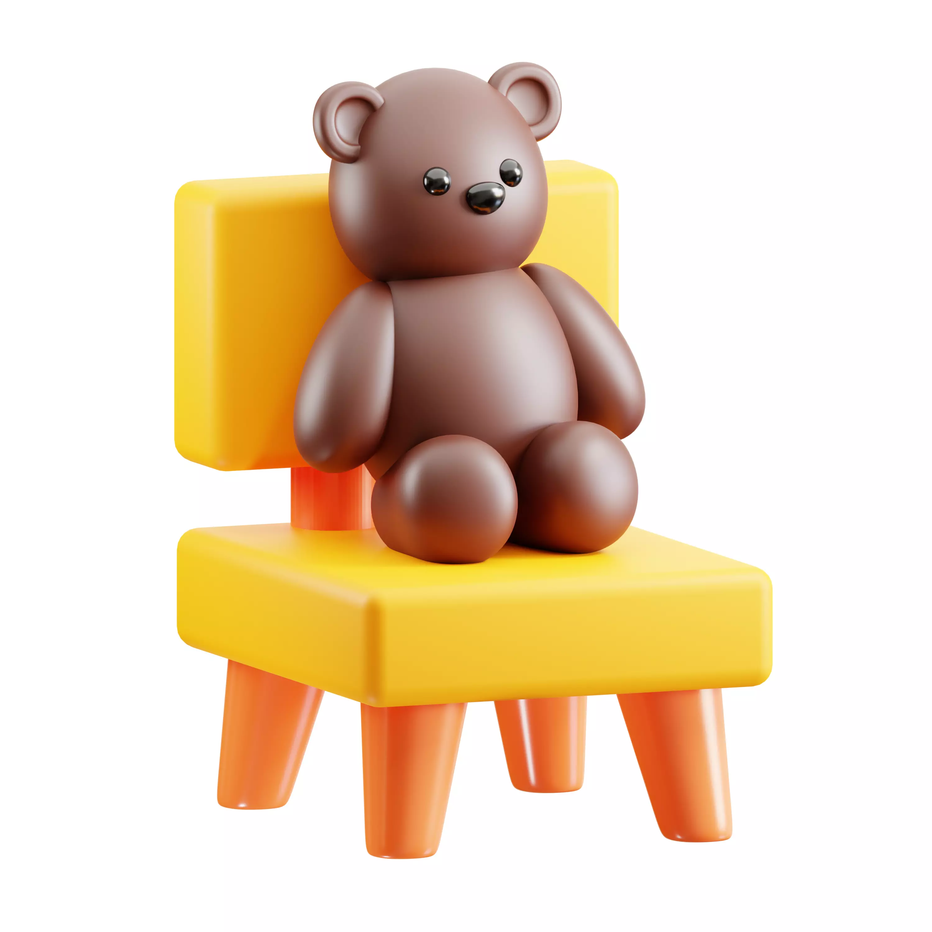 Cartoon Home furniture  3D Model Pack 3D model_14