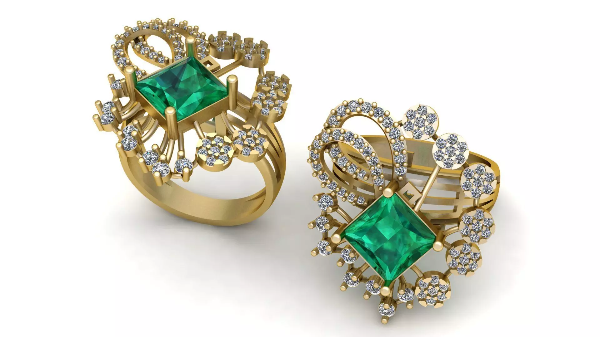 Jade Ring 3D Printing MODEL 3D print model