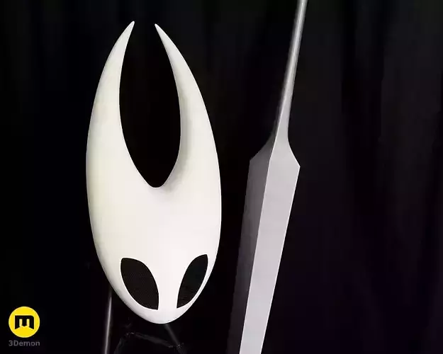 Hollow Knight Silksong Hornet Helmet 3D print model
