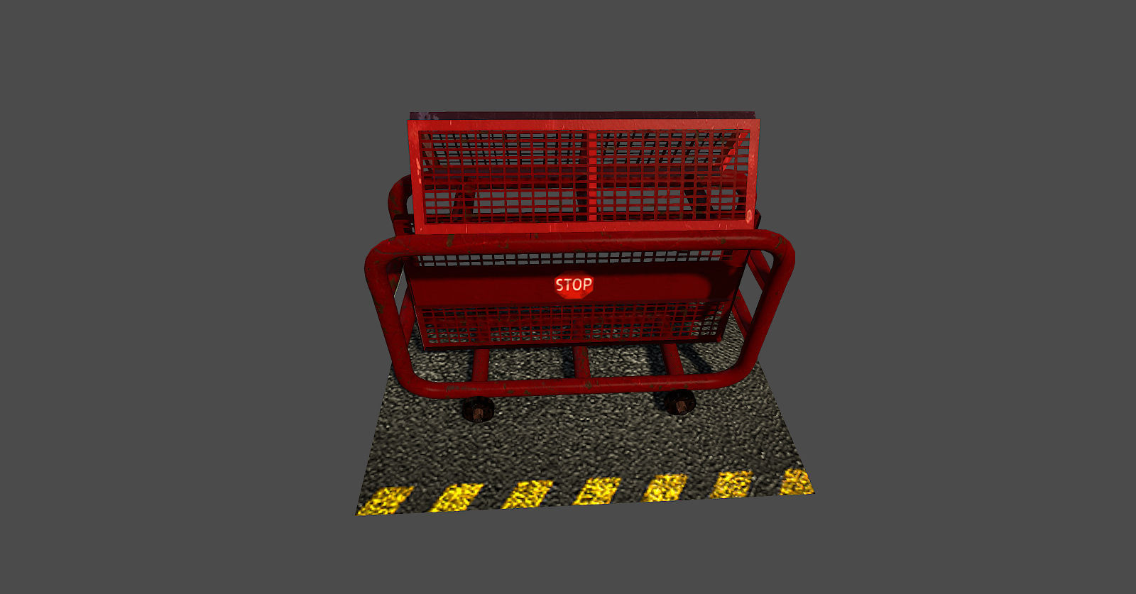 Low Poly Game Prop Modeling Low-poly 3D model_1