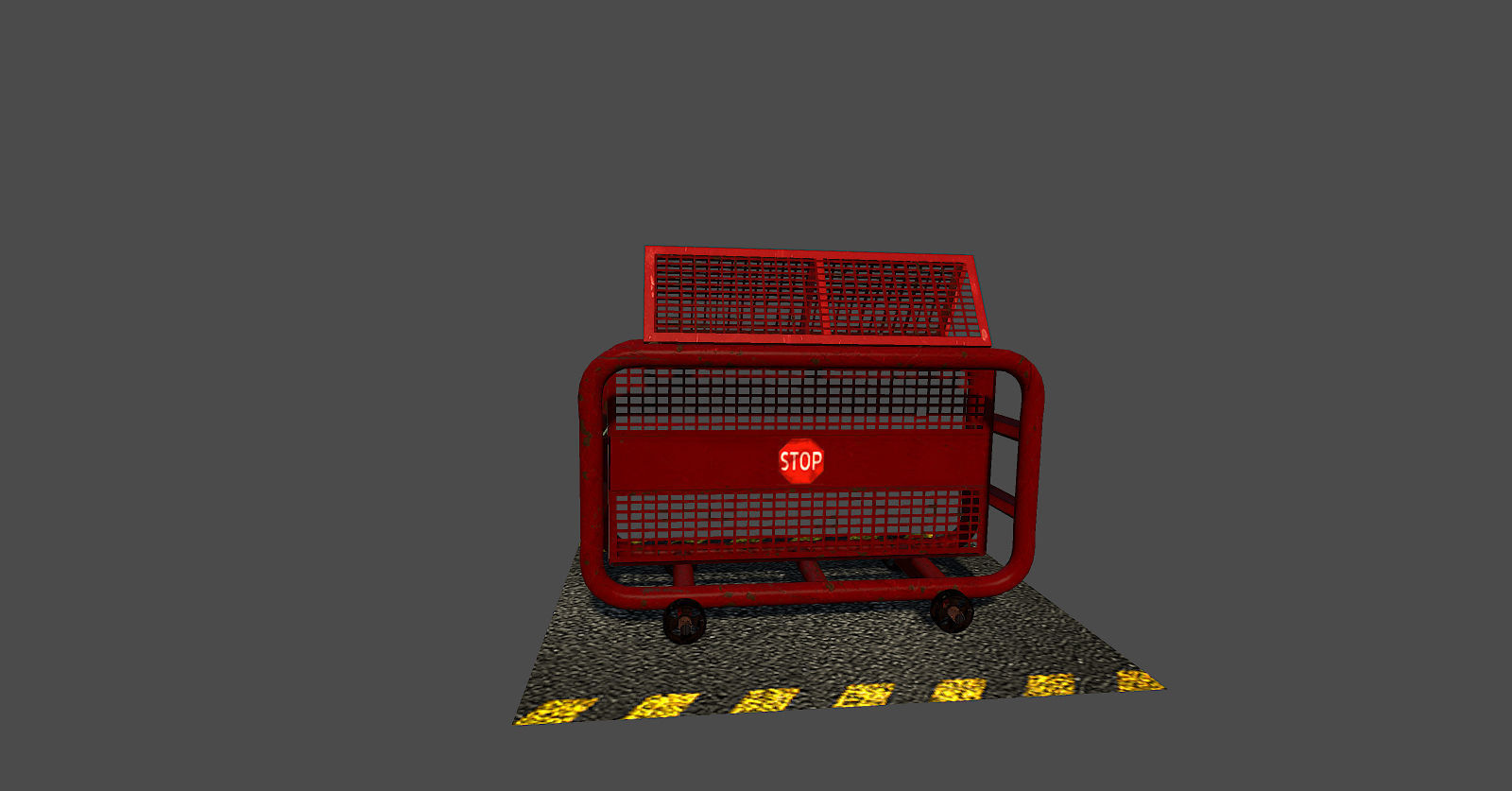 Low Poly Game Prop Modeling Low-poly 3D model_2