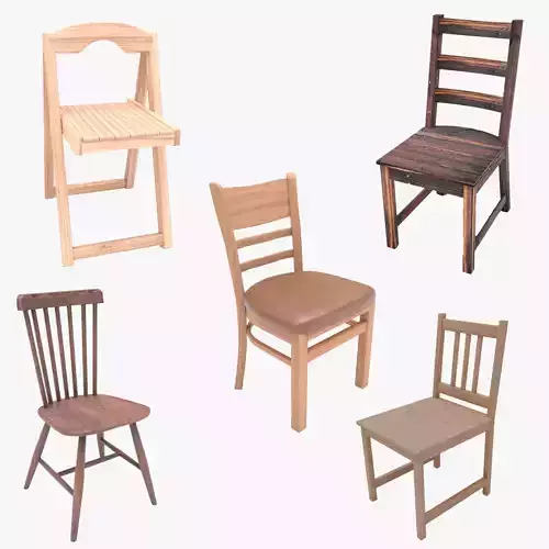 5 Unique Chair -  Mini Pack Vol 2