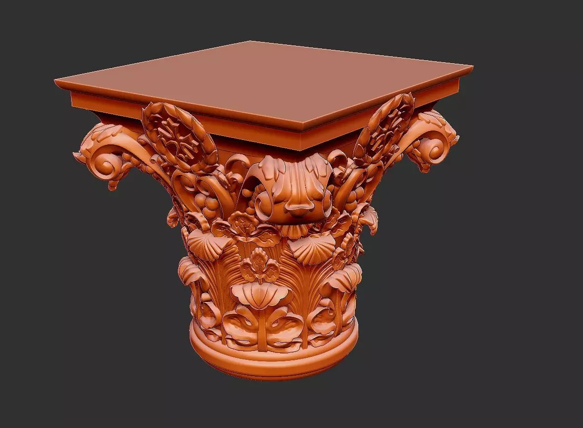 church furniture pillar cullman 3D model_17