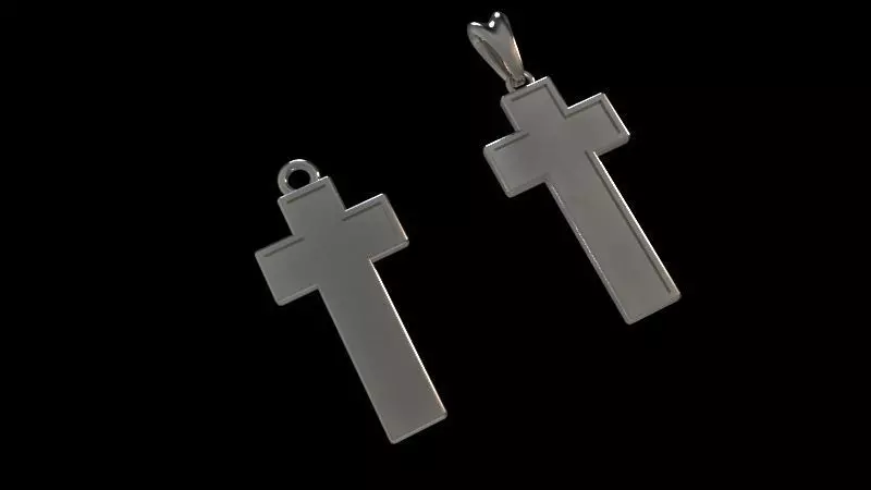 Cross Jesus 3D print model_8