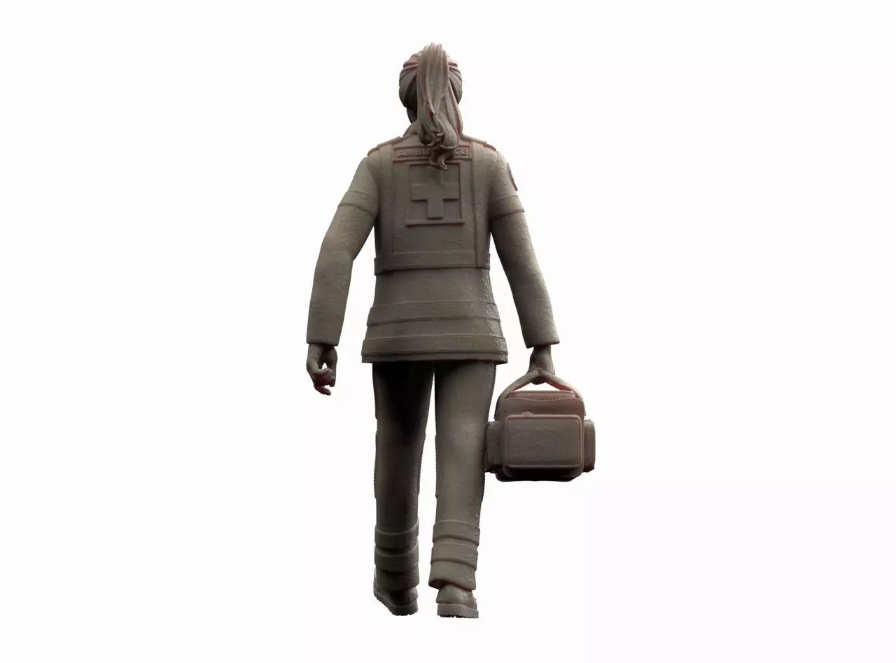 Ambulance Doctor 3D print model_12