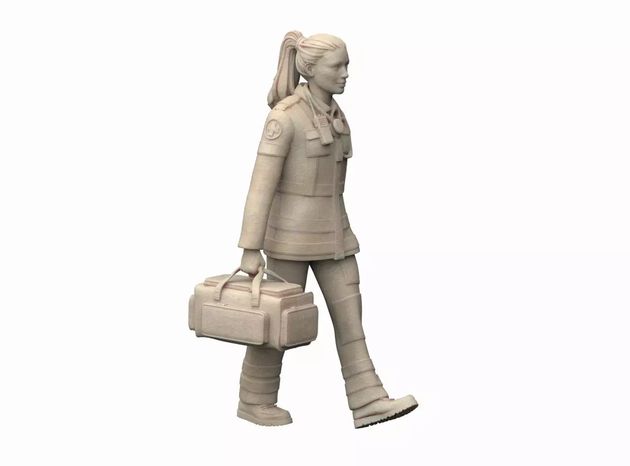 Ambulance Doctor 3D print model_18