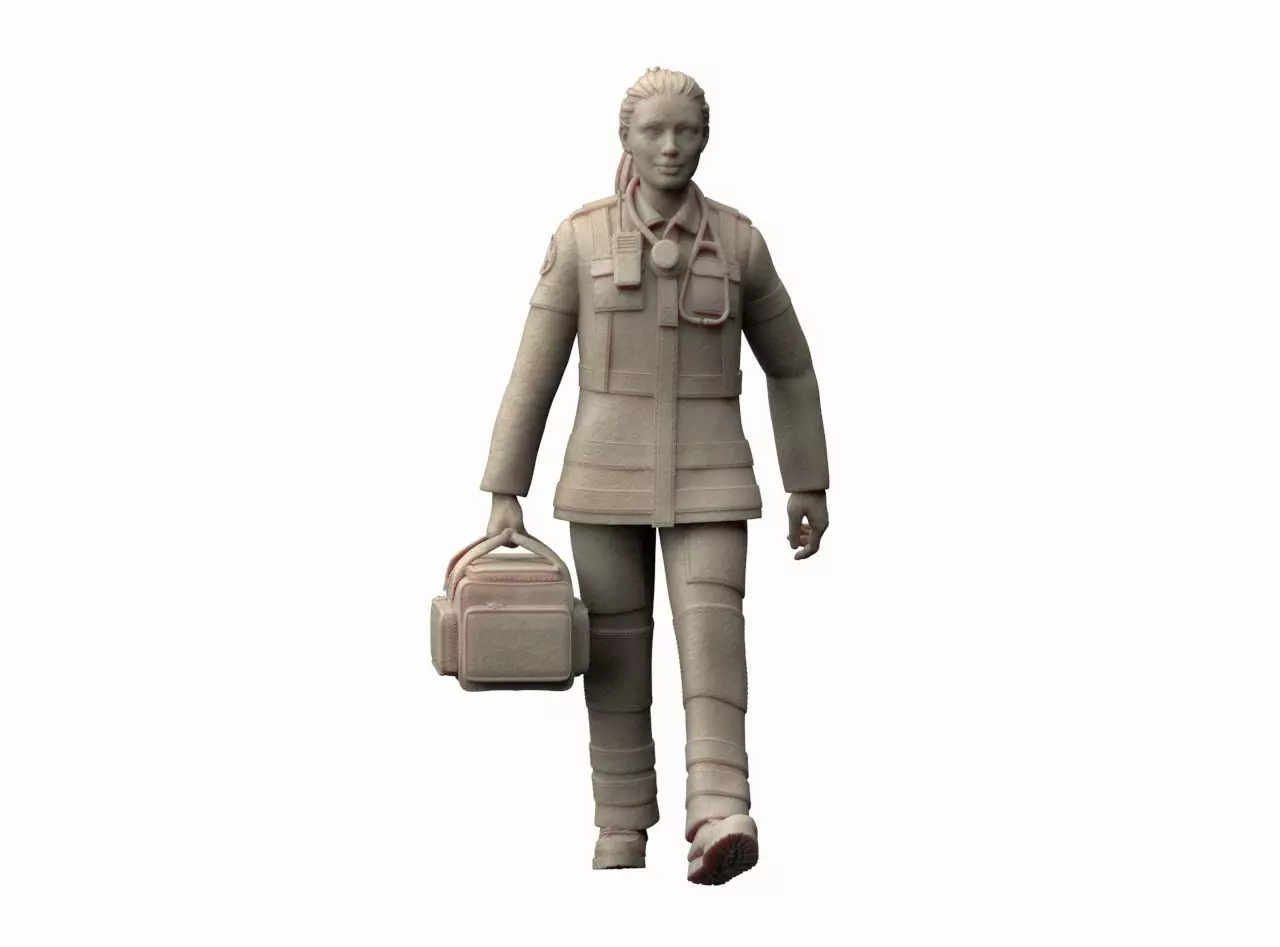 Ambulance Doctor 3D print model_24