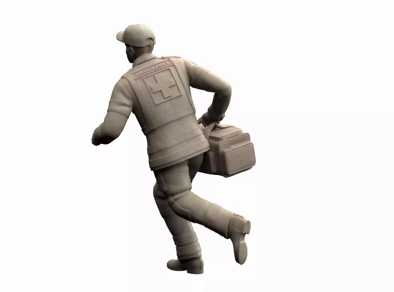 Ambulance Doctor 3D print model_12