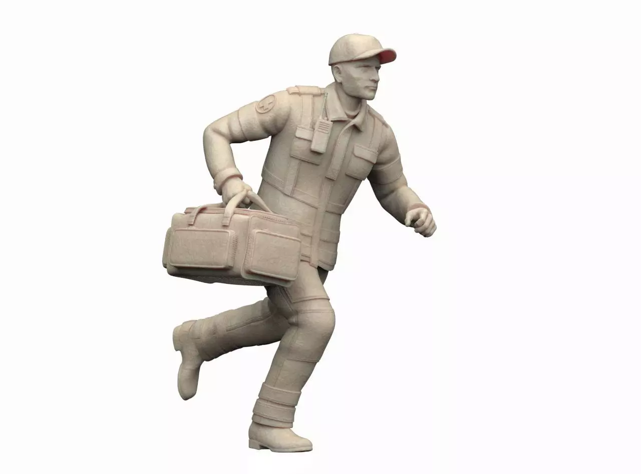 Ambulance Doctor 3D print model_18