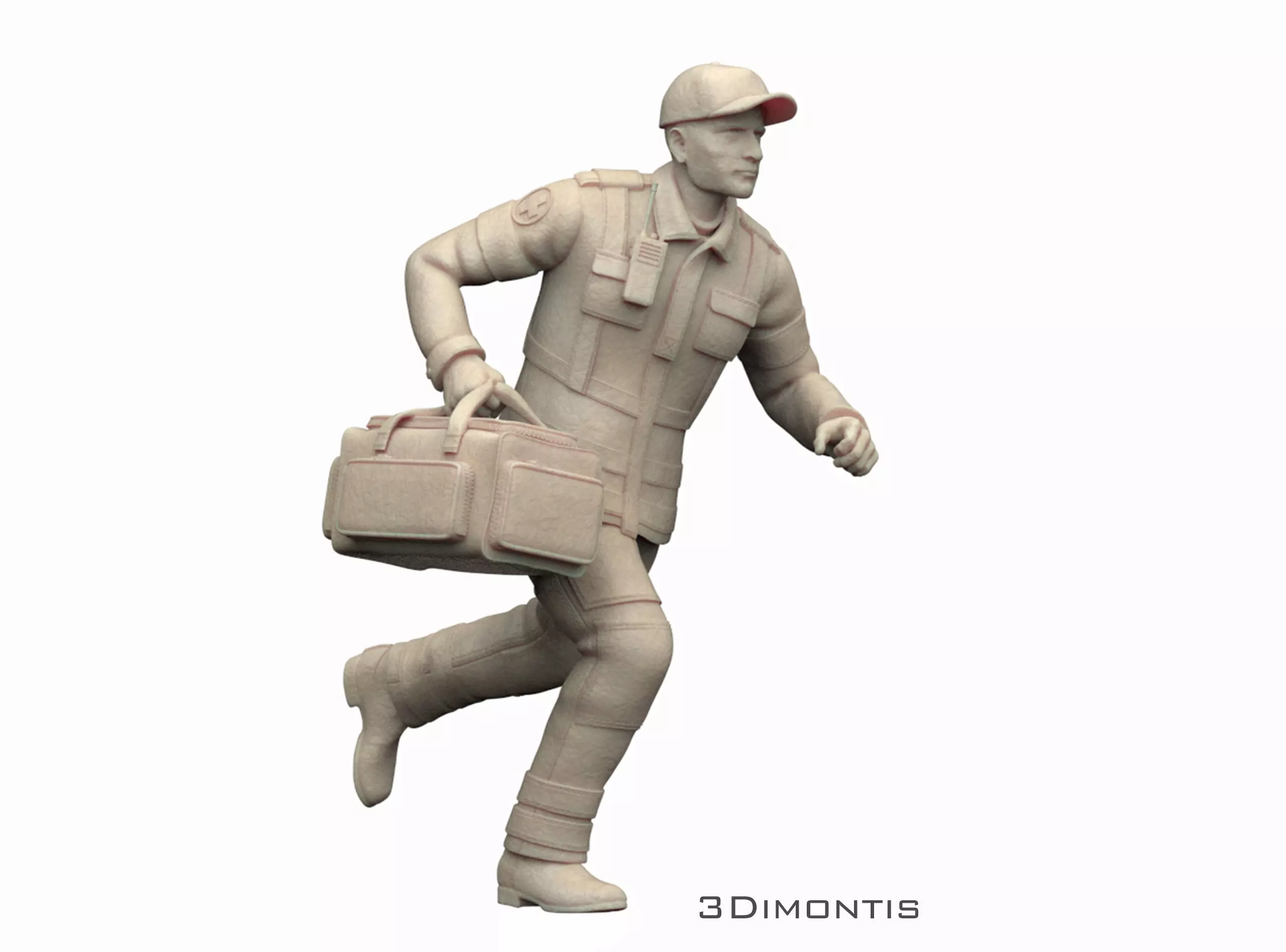 Ambulance Doctor 3D print model_0