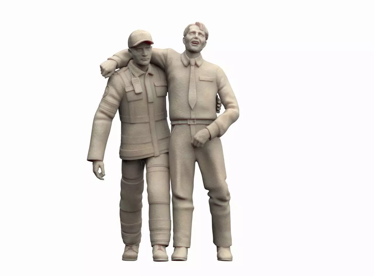 Ambulance Doctor 3D print model_27