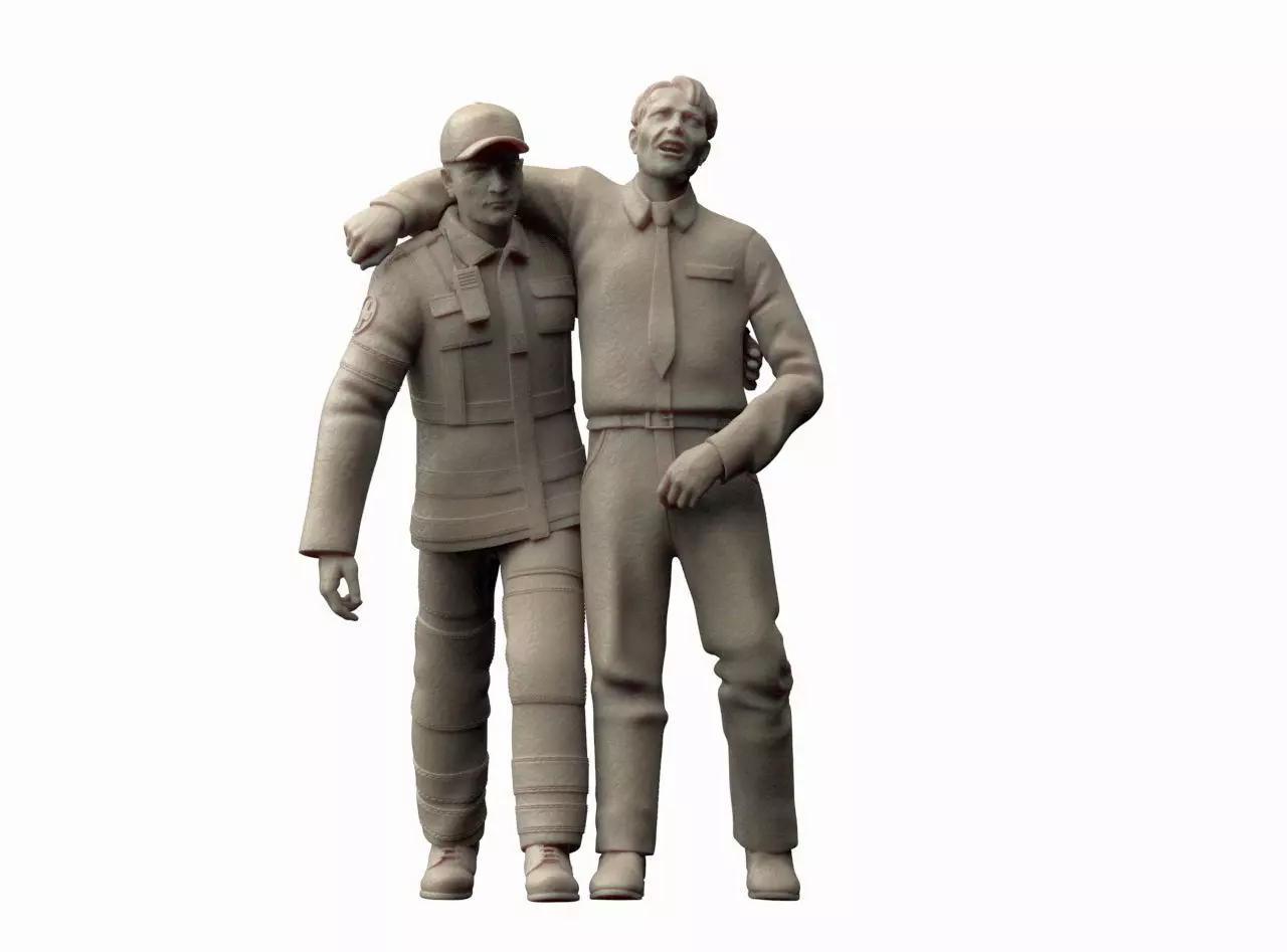 Ambulance Doctor 3D print model_43