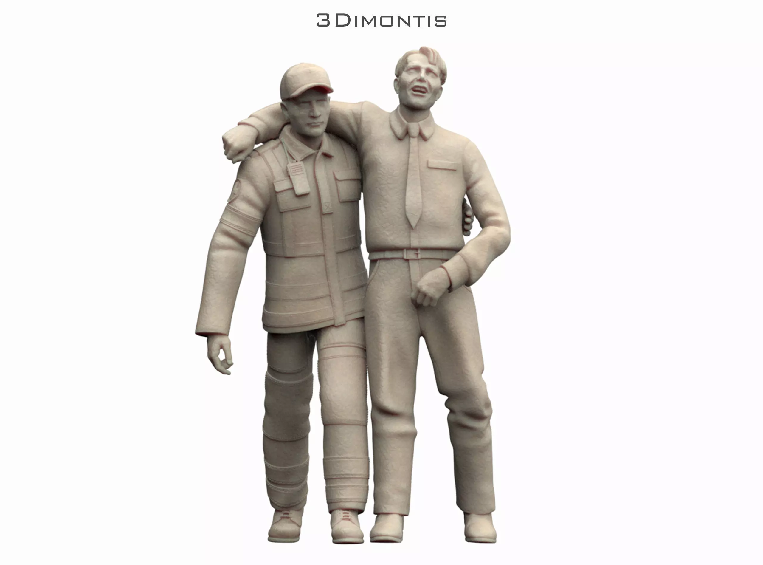 Ambulance Doctor 3D print model_0