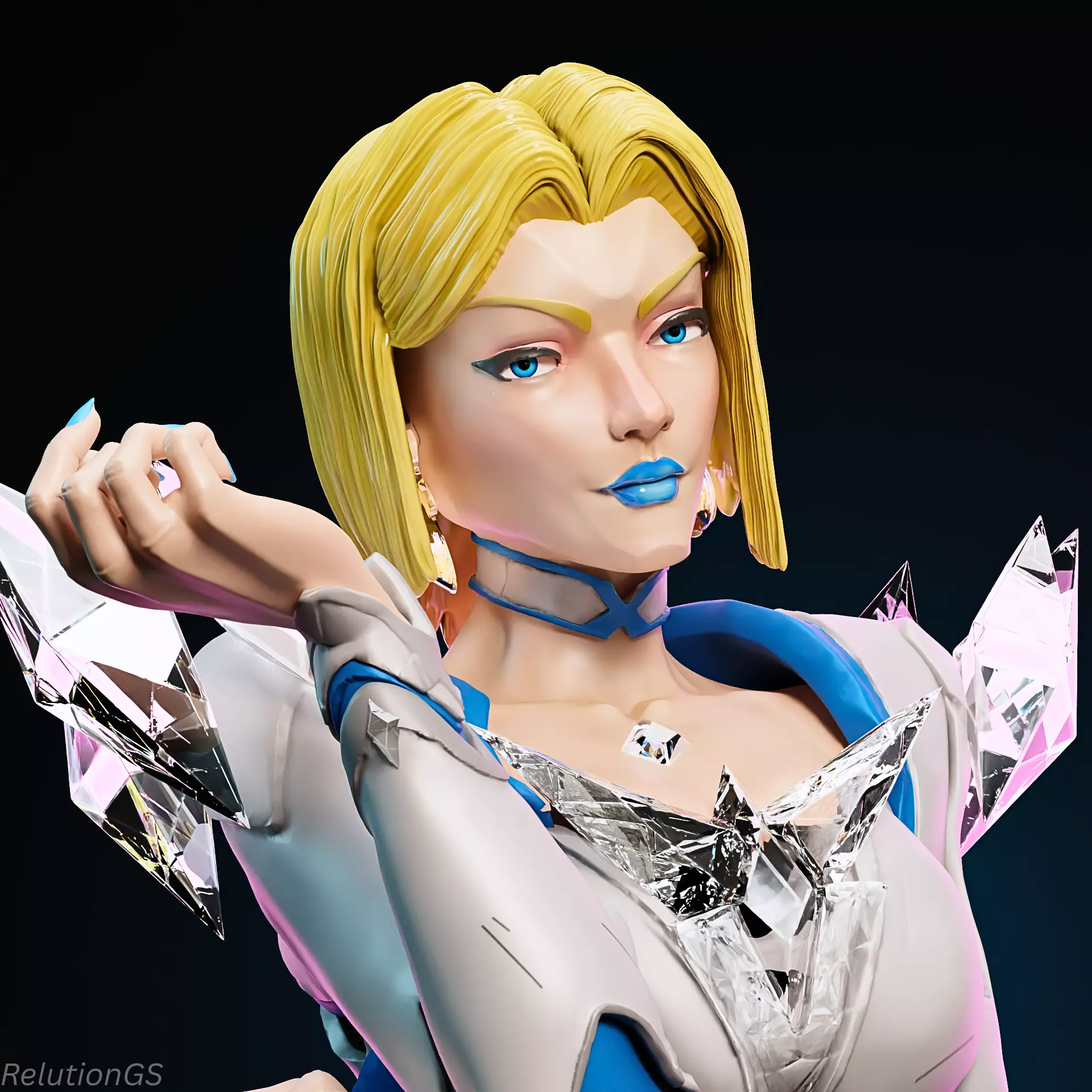 Emma Frost - Marvel Rivals 3D print model_2