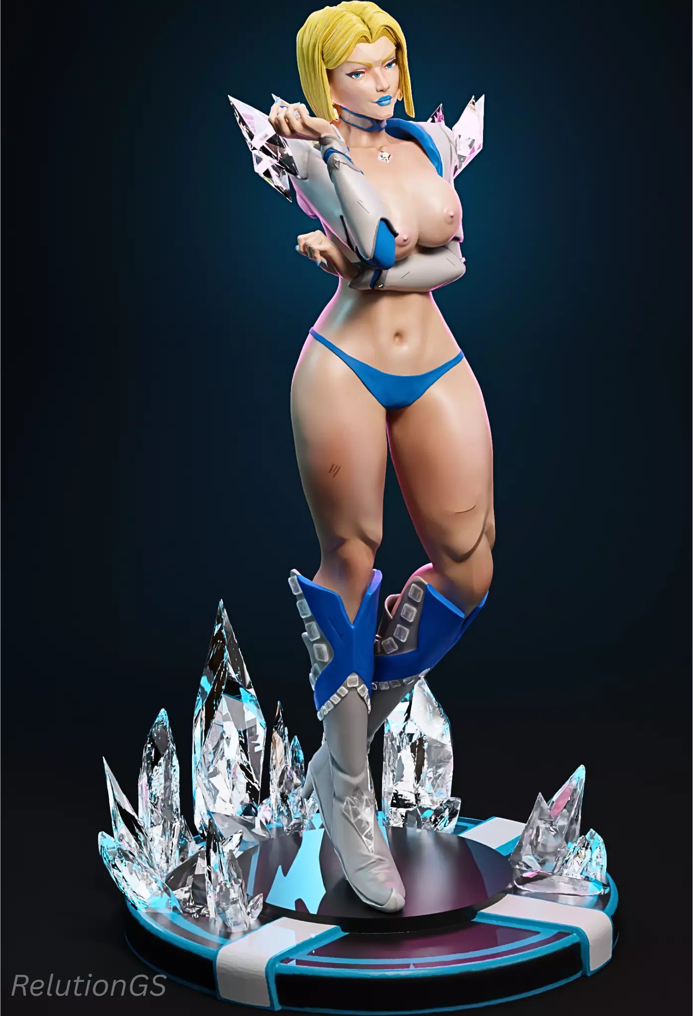 Emma Frost - Marvel Rivals 3D print model_4