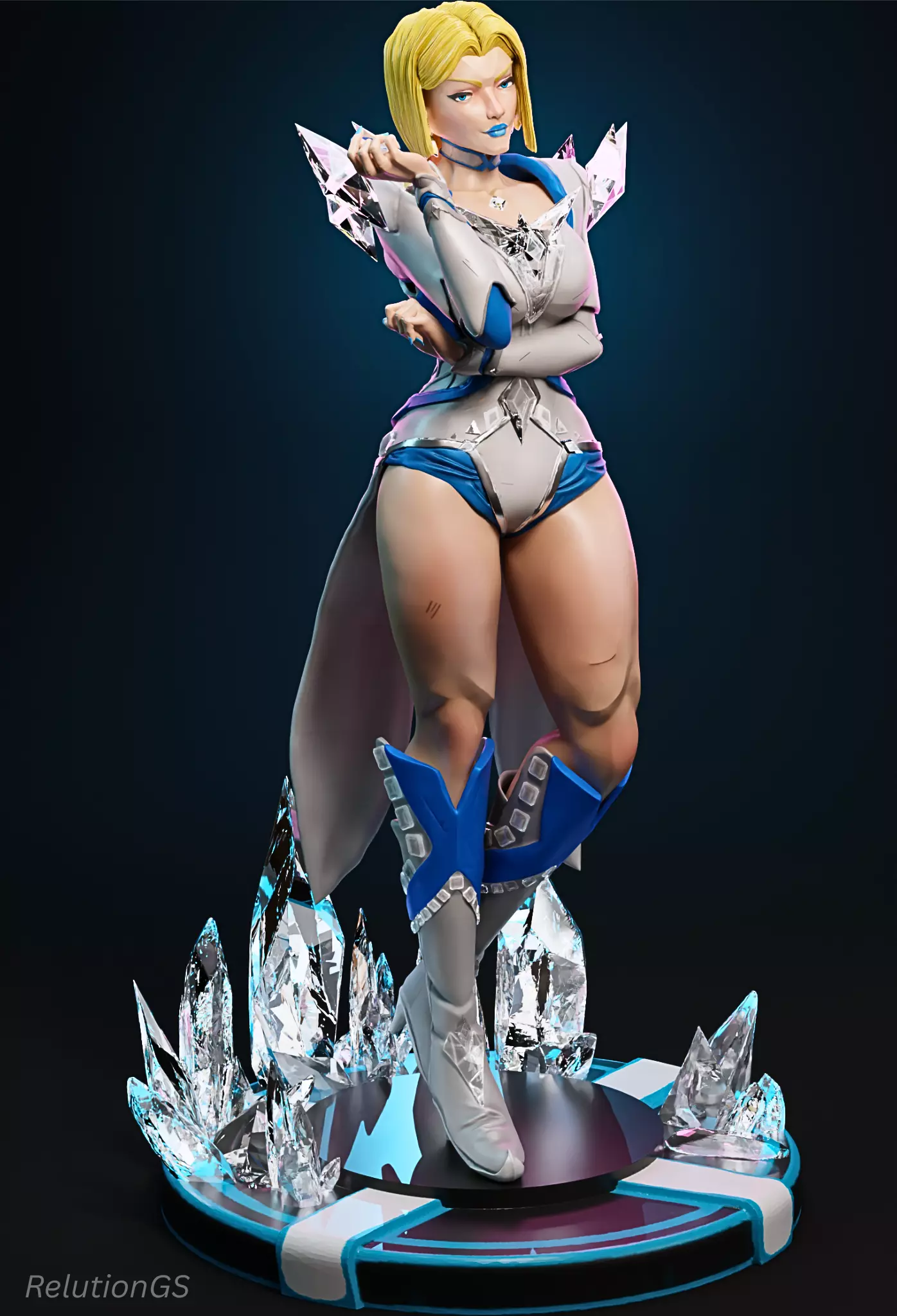 Emma Frost - Marvel Rivals 3D print model_0