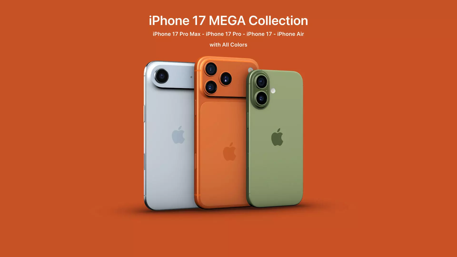 Element3D - iPhone 17 Collection 3D model_0