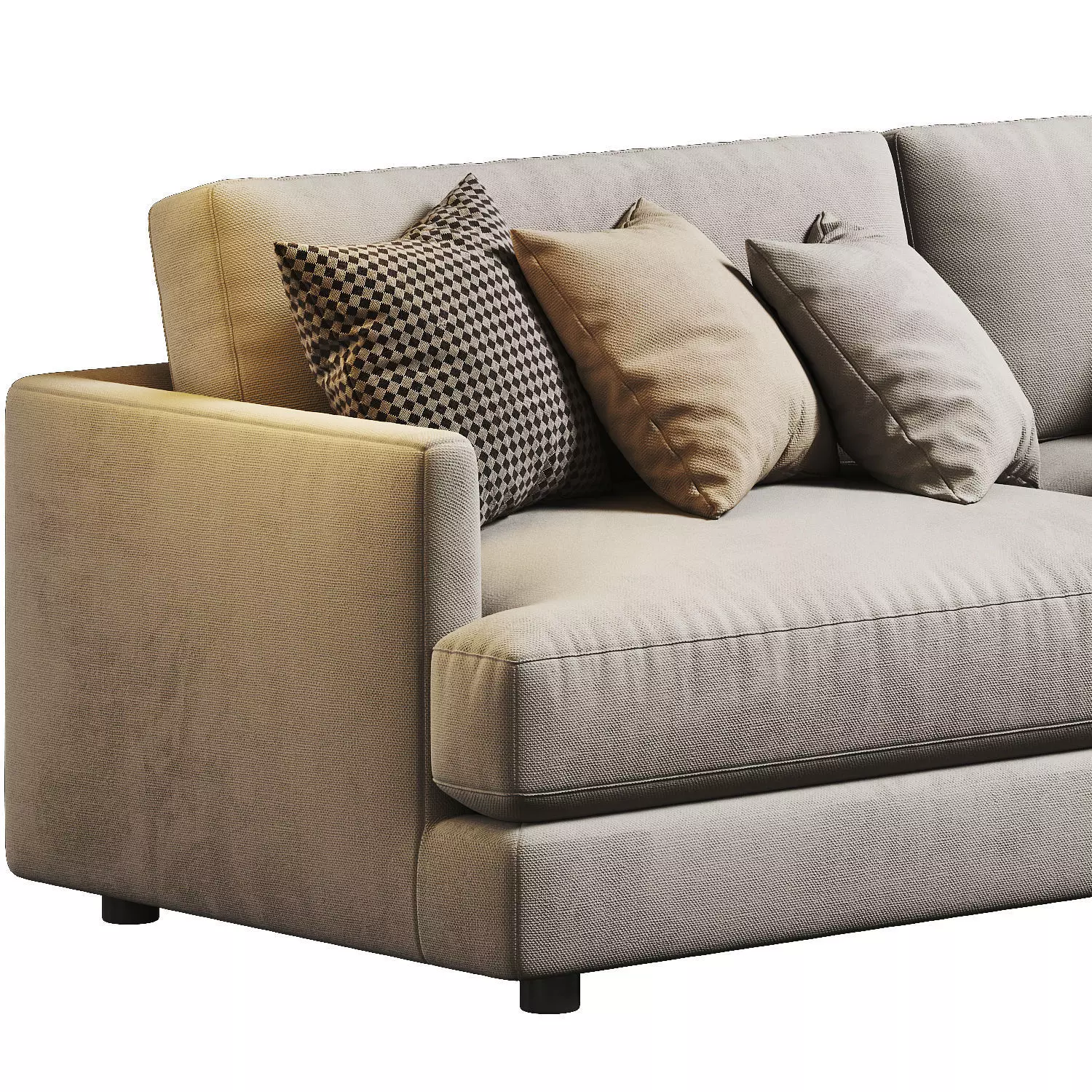 West Elm Haven 2 Seats 02 3D model_4