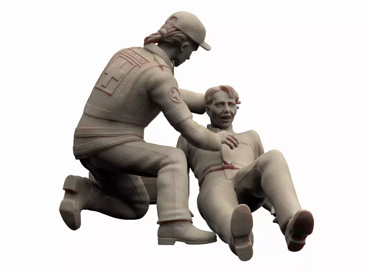 Ambulance Doctor 3D print model_39