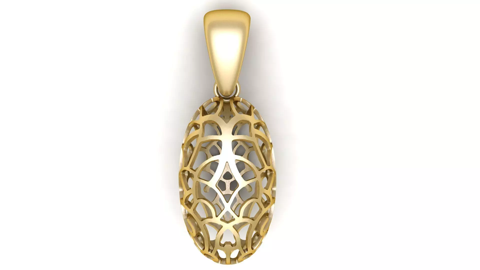Lattice Egg Pendant 3D Printable Model Free 3D print model