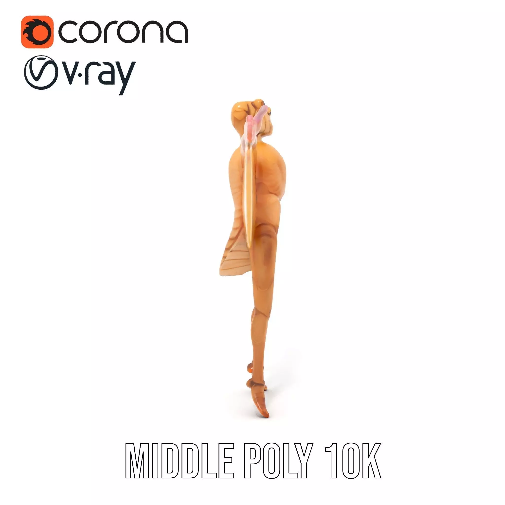 Insectoid Creature model pack Low-poly 3D model_13