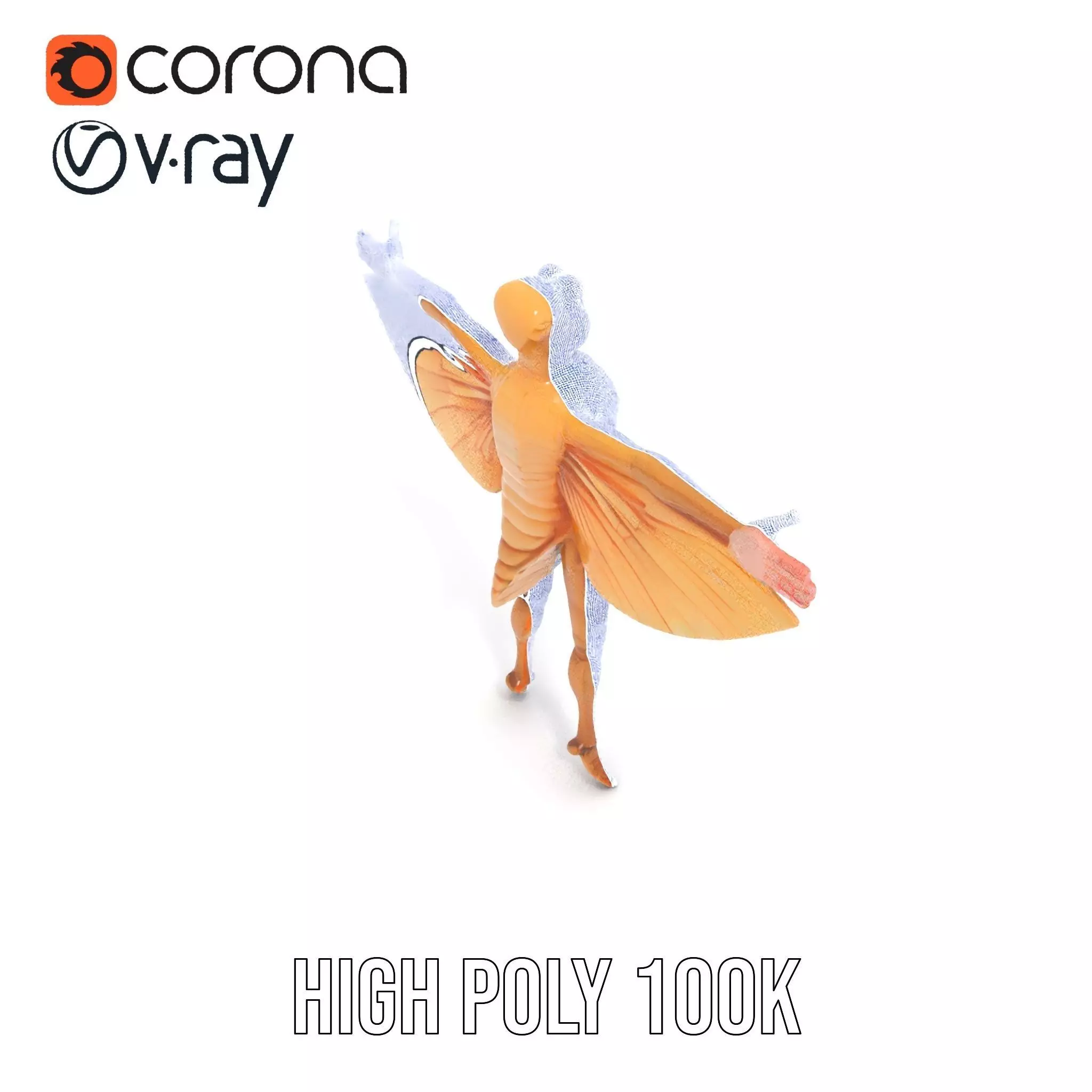 Insectoid Creature model pack Low-poly 3D model_33