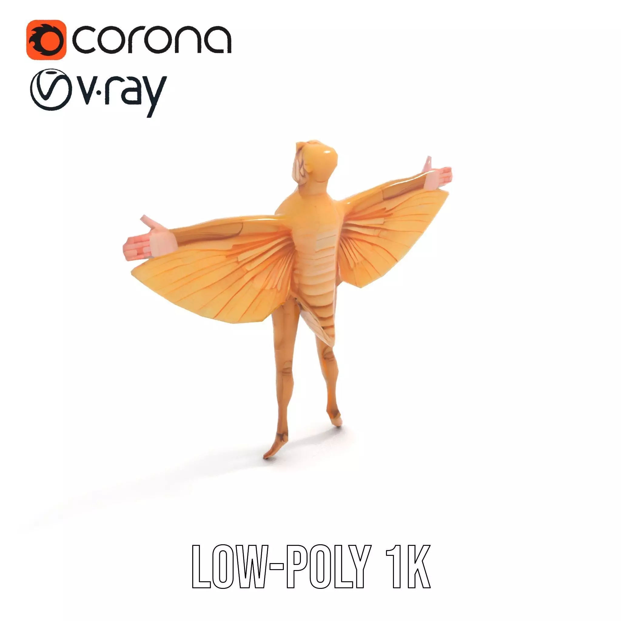 Insectoid Creature model pack Low-poly 3D model_12