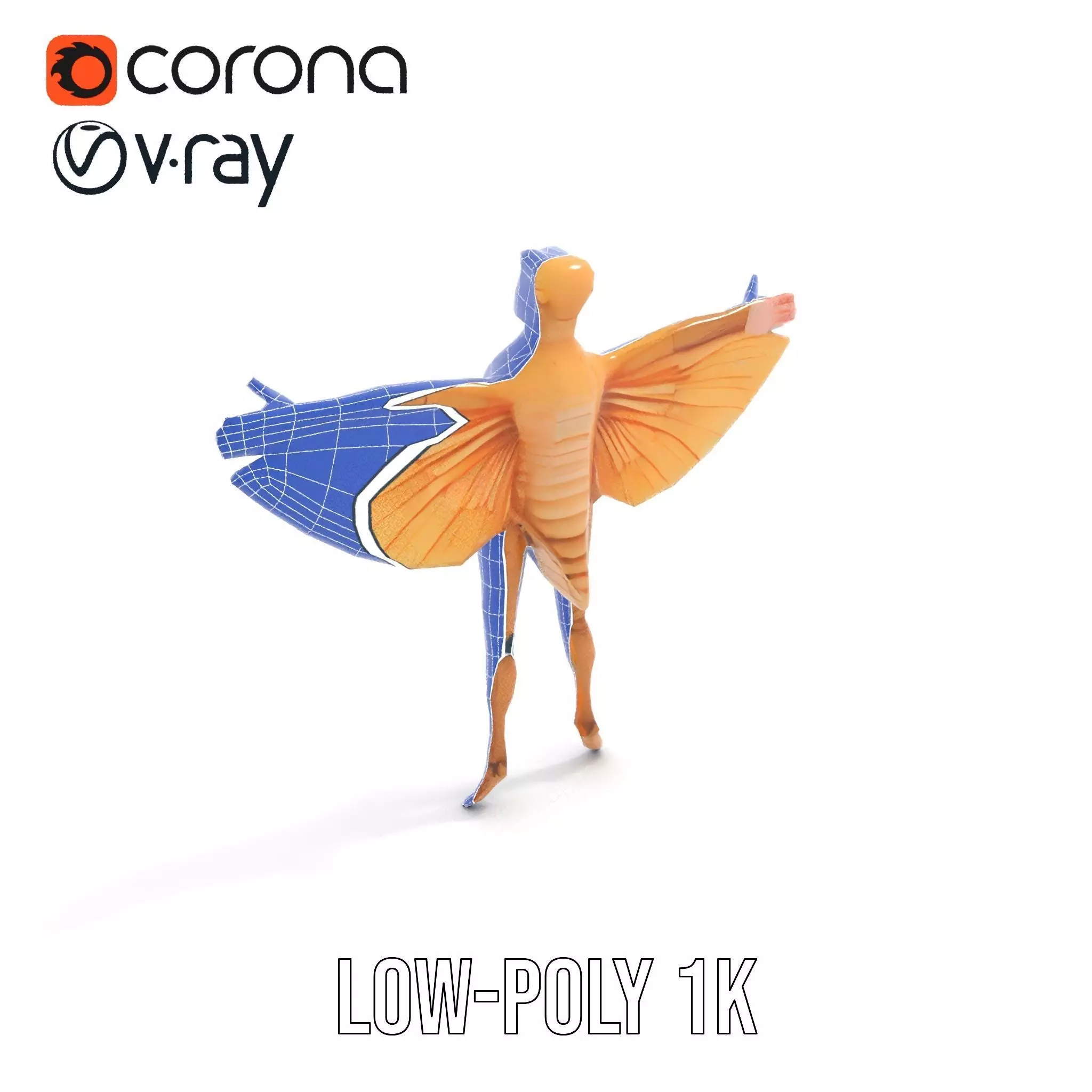 Insectoid Creature model pack Low-poly 3D model_24