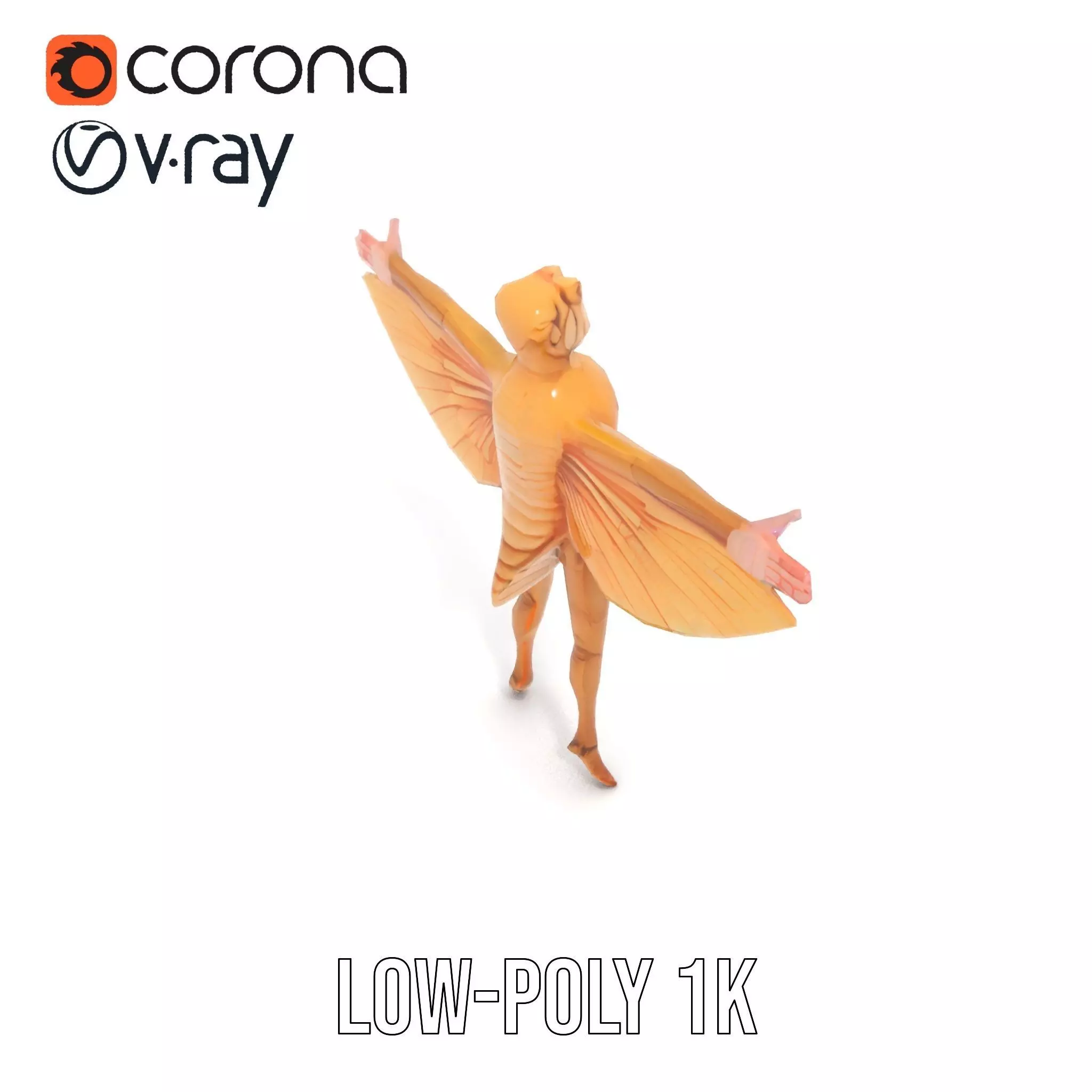 Insectoid Creature model pack Low-poly 3D model_22