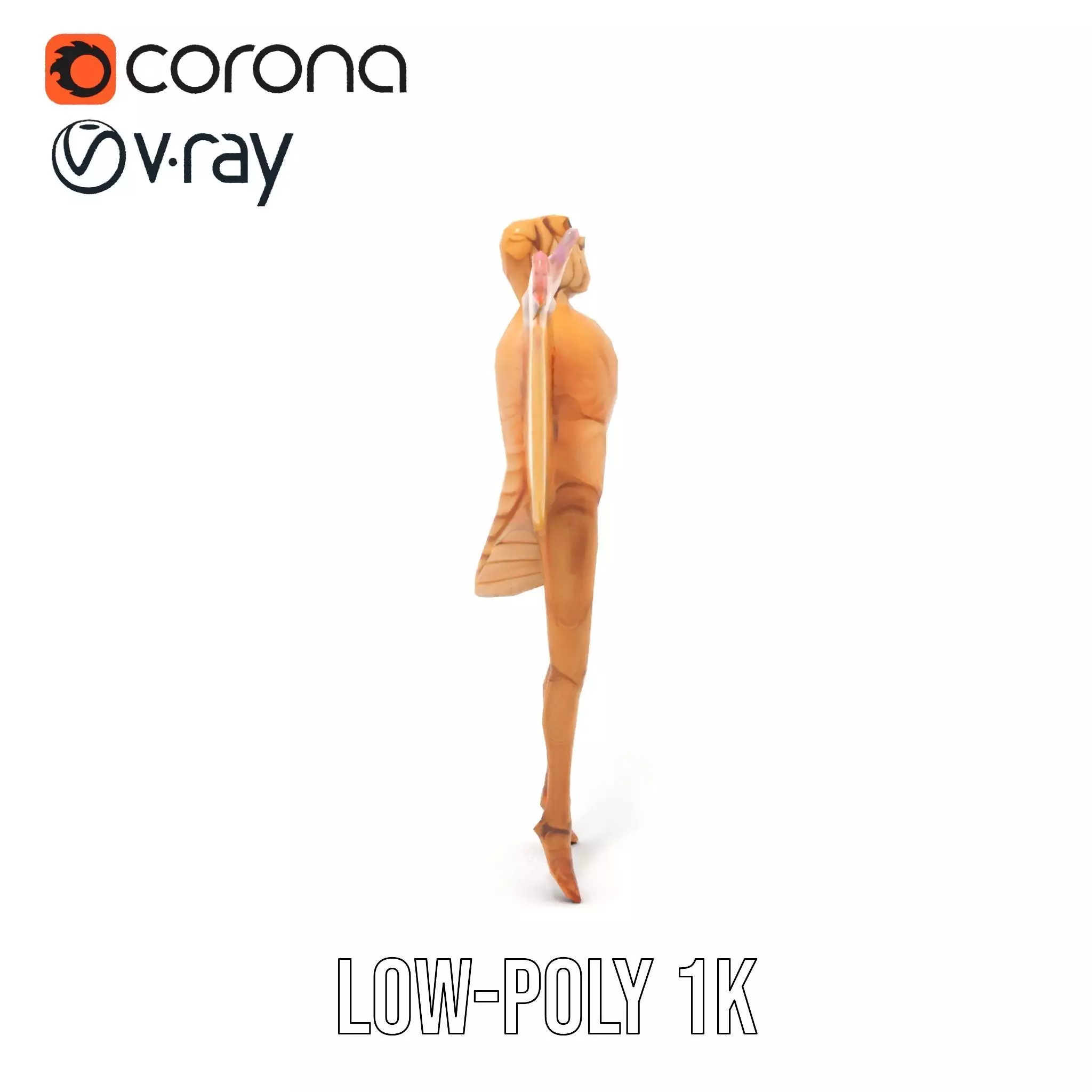 Insectoid Creature model pack Low-poly 3D model_7