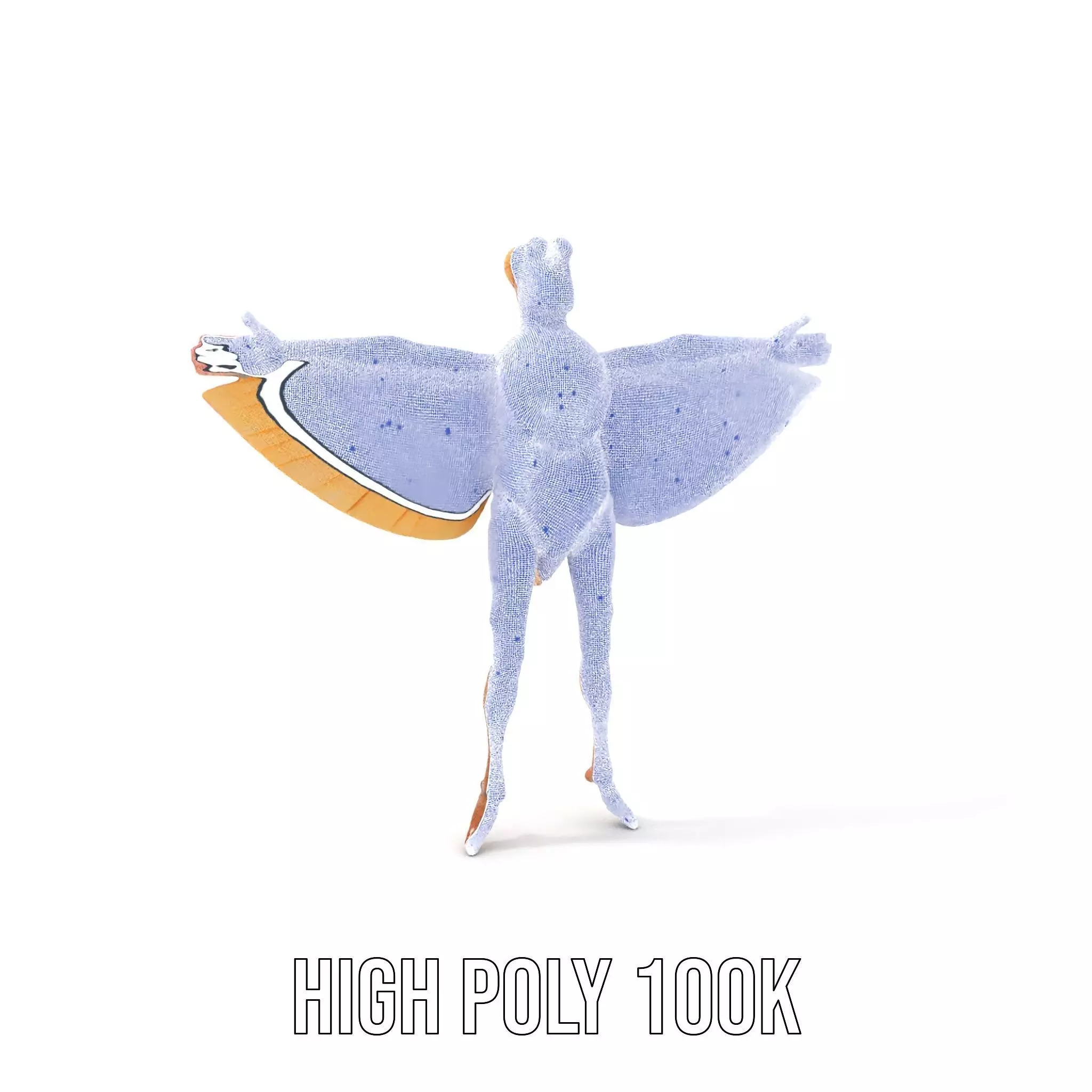 Insectoid Creature model pack Low-poly 3D model_4