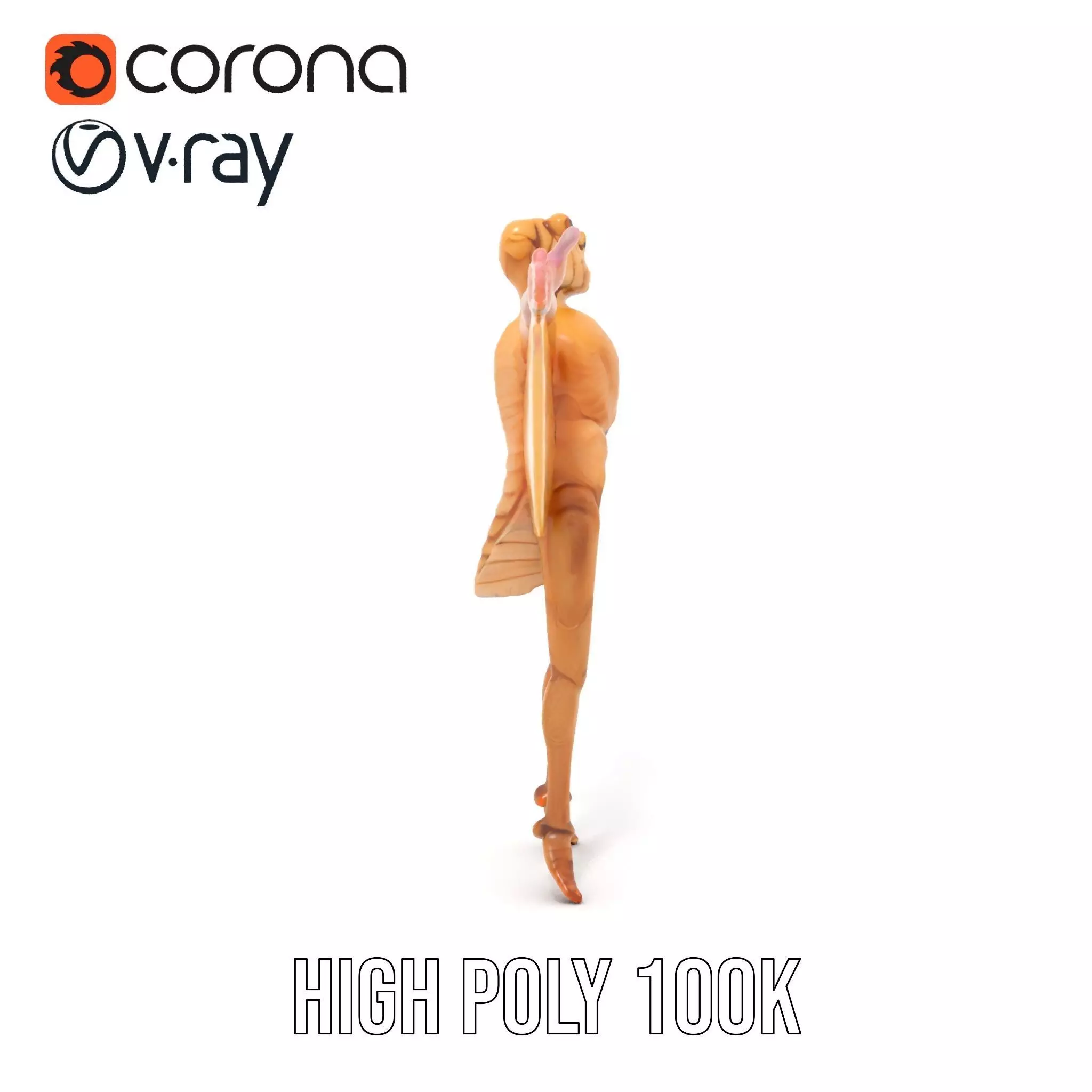 Insectoid Creature model pack Low-poly 3D model_25