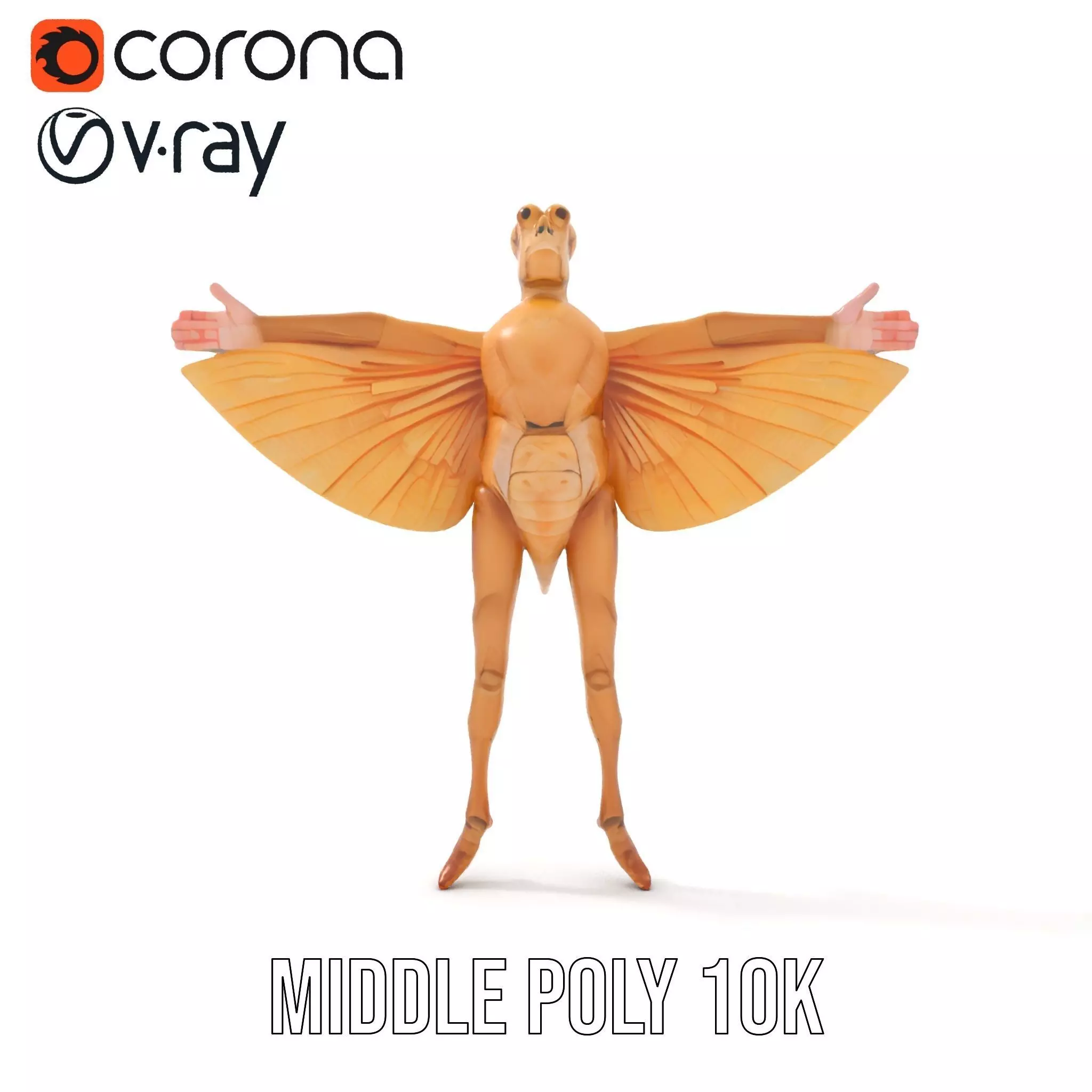 Insectoid Creature model pack Low-poly 3D model_21