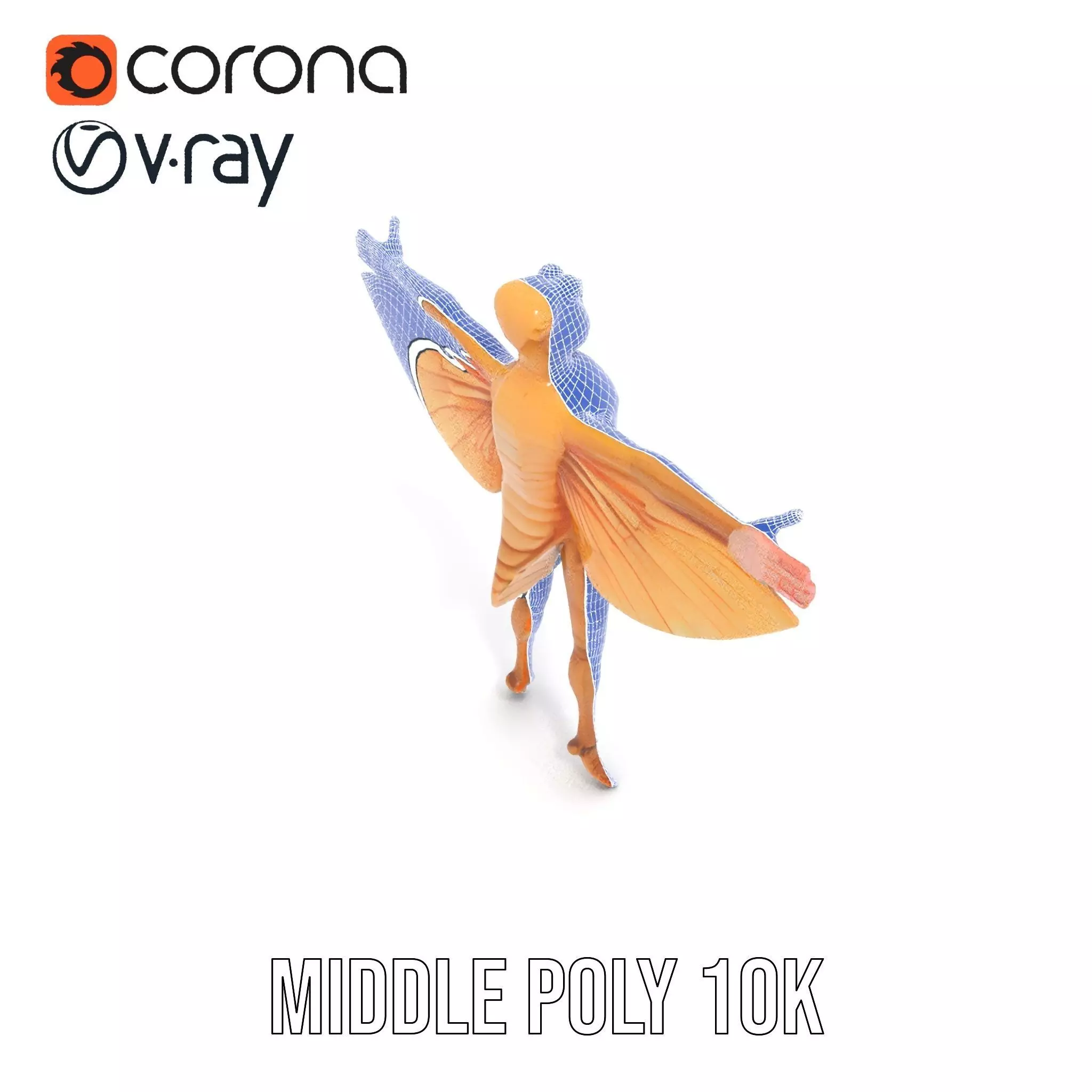 Insectoid Creature model pack Low-poly 3D model_23