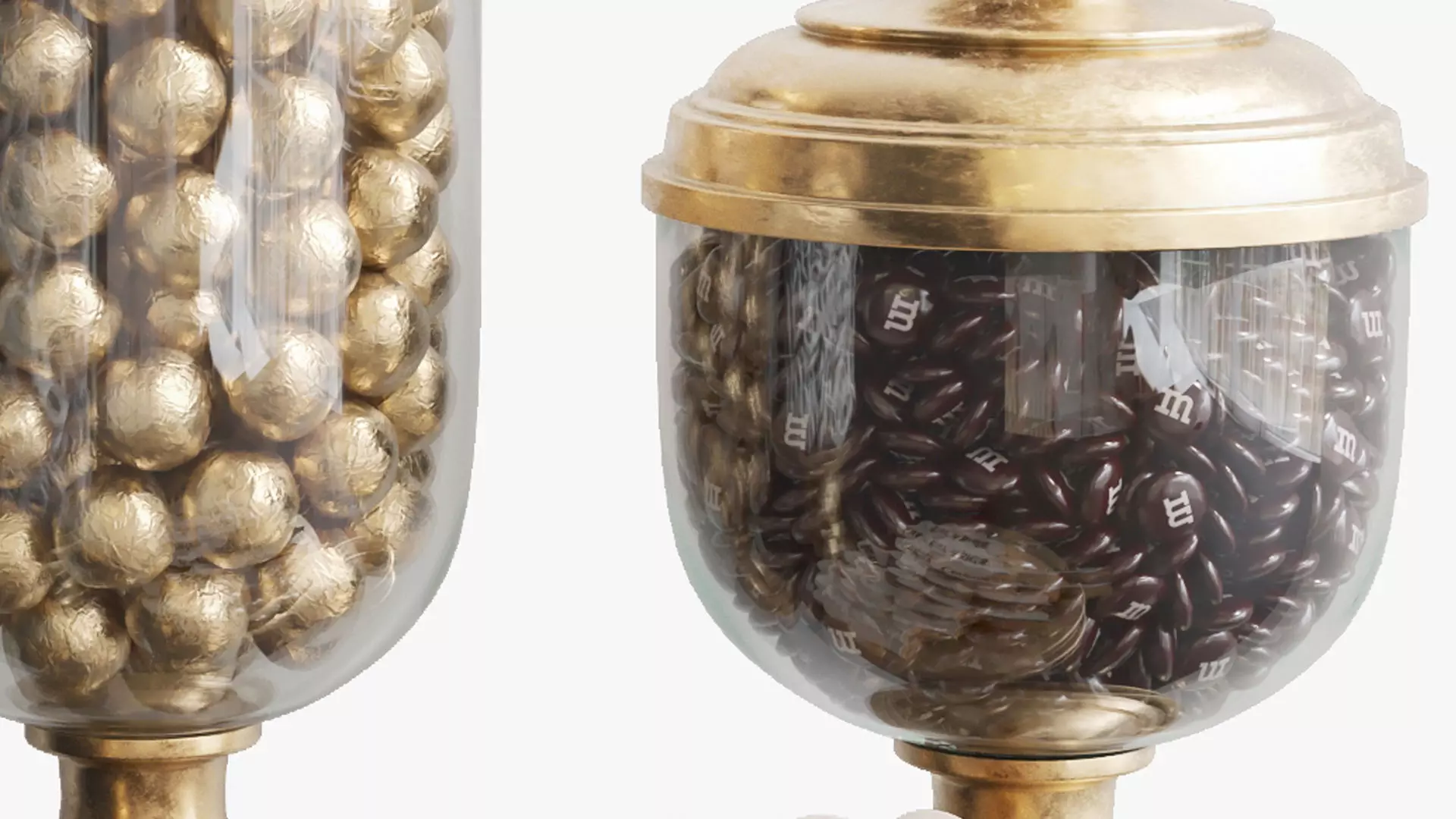 Candies cookies and chocolate 3D model_4