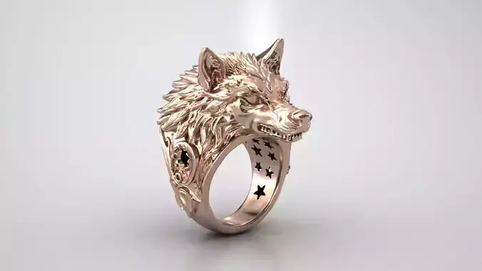 wolf ring
