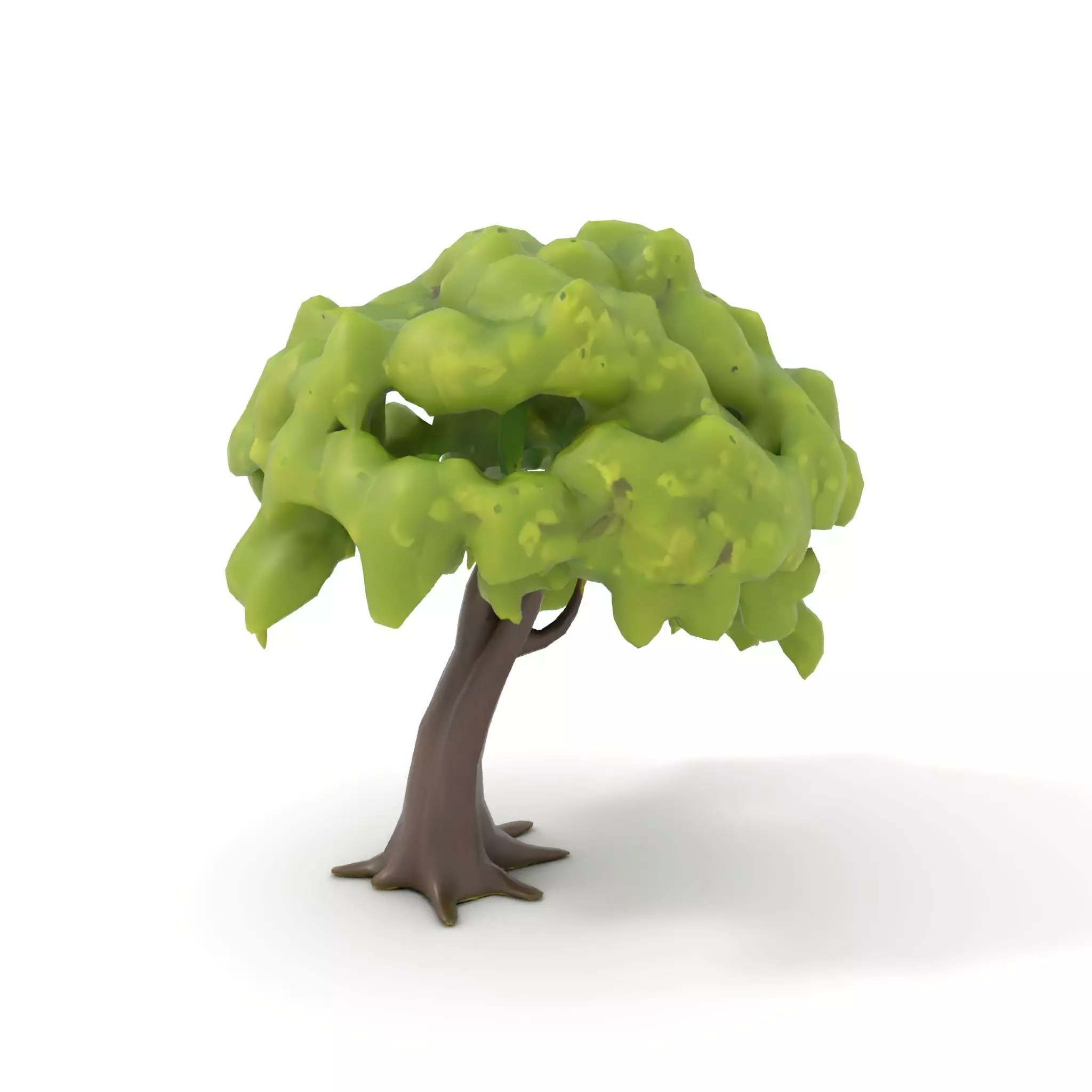Lush Green Oak model pack Low-poly 3D model_6