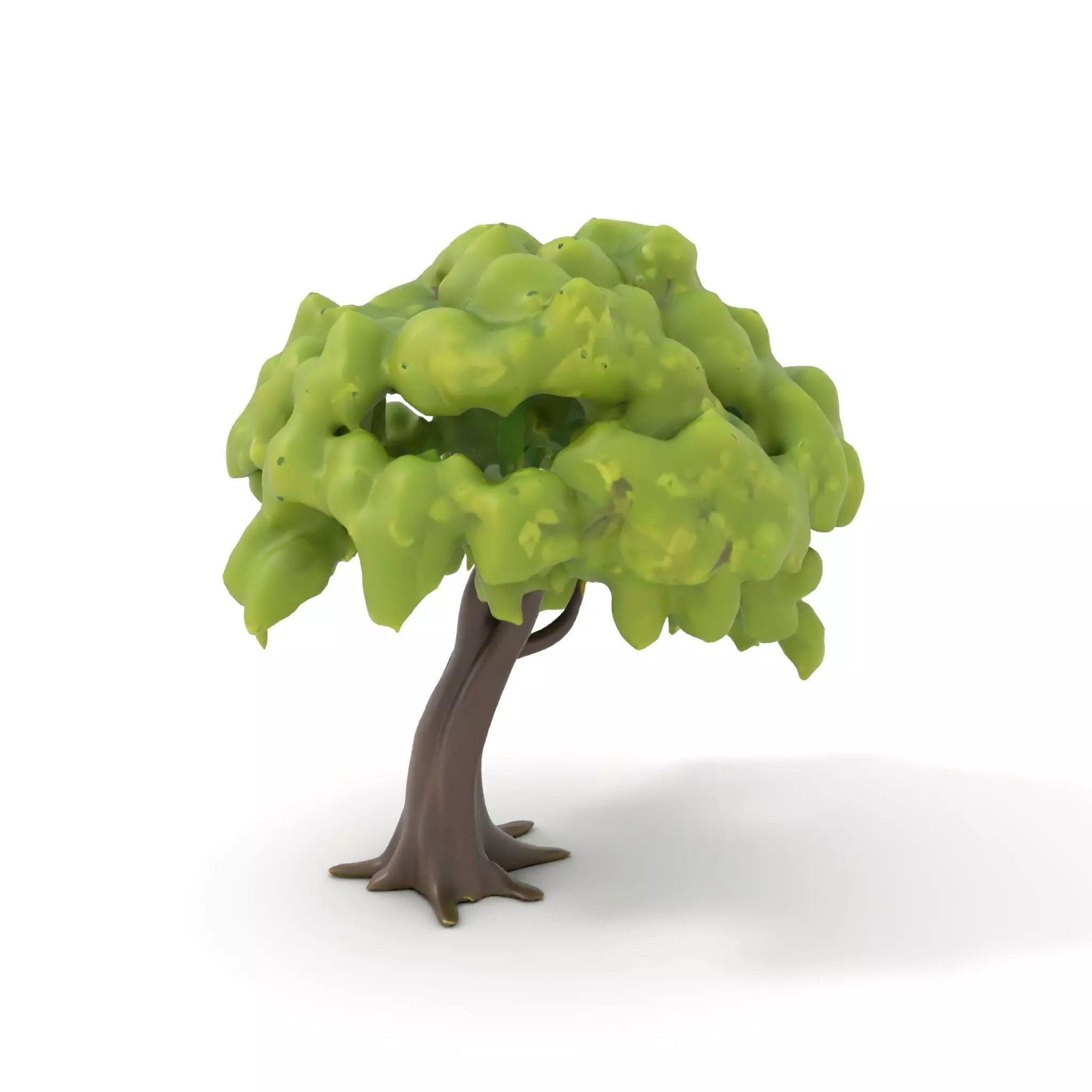 Lush Green Oak model pack Low-poly 3D model_0