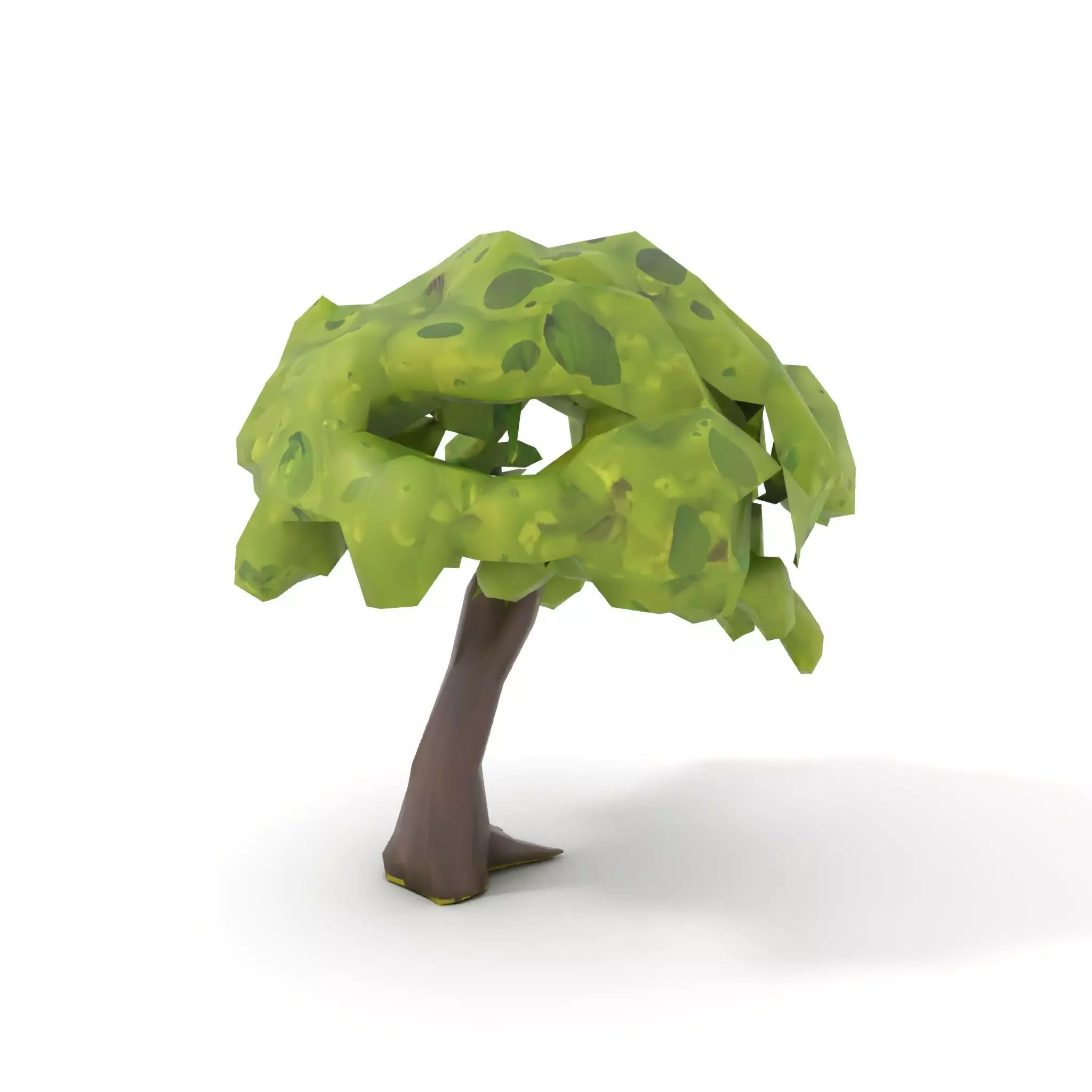 Lush Green Oak model pack Low-poly 3D model_9