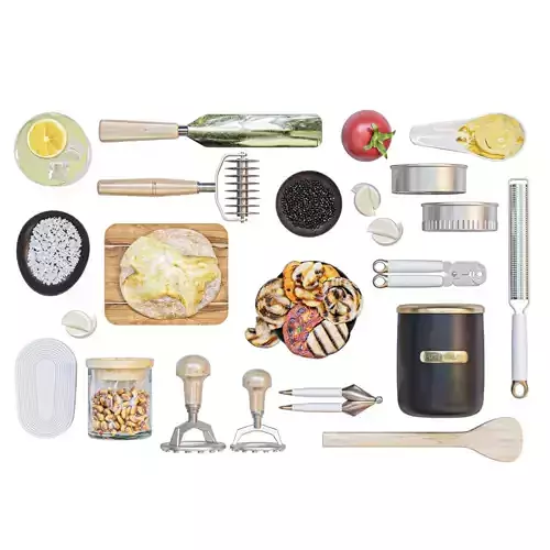 Kitchenware set for the kitchen