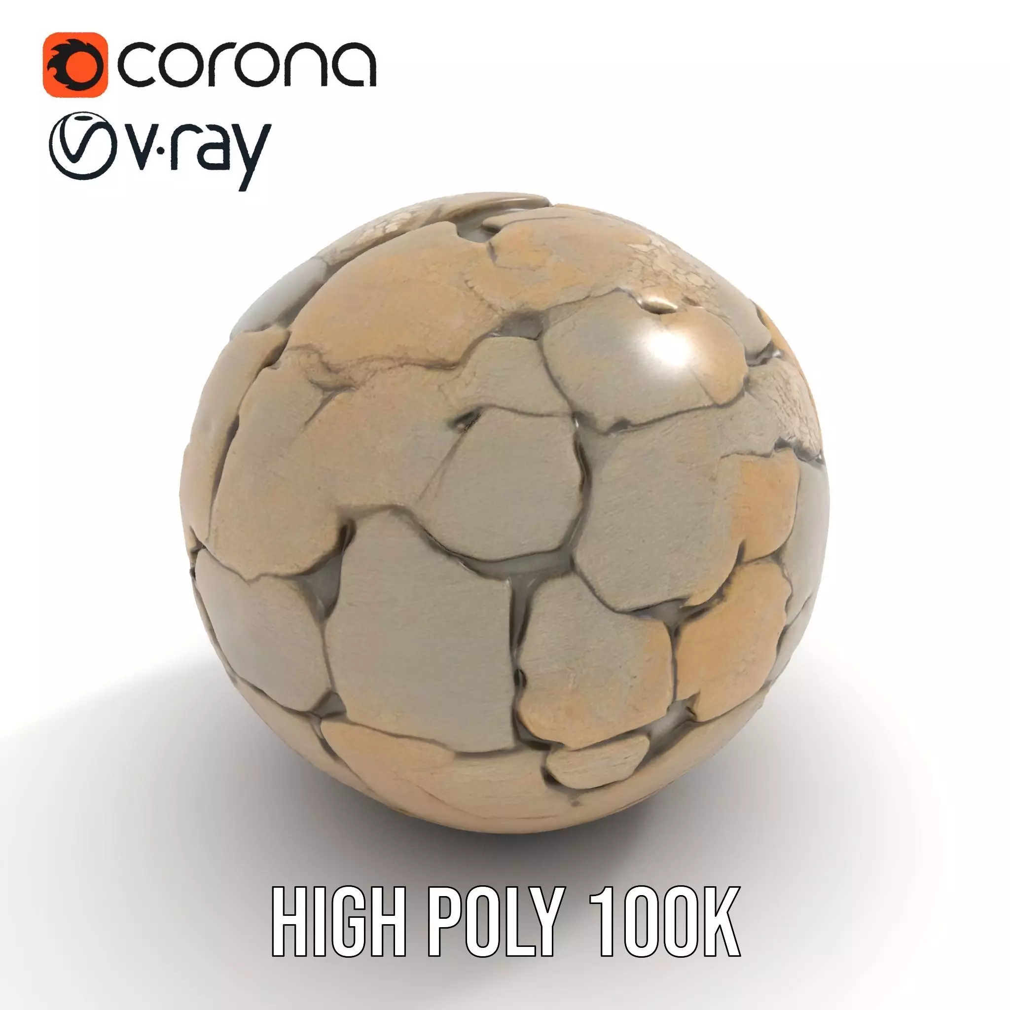 Cracked Stone Surface model pack Texture_9