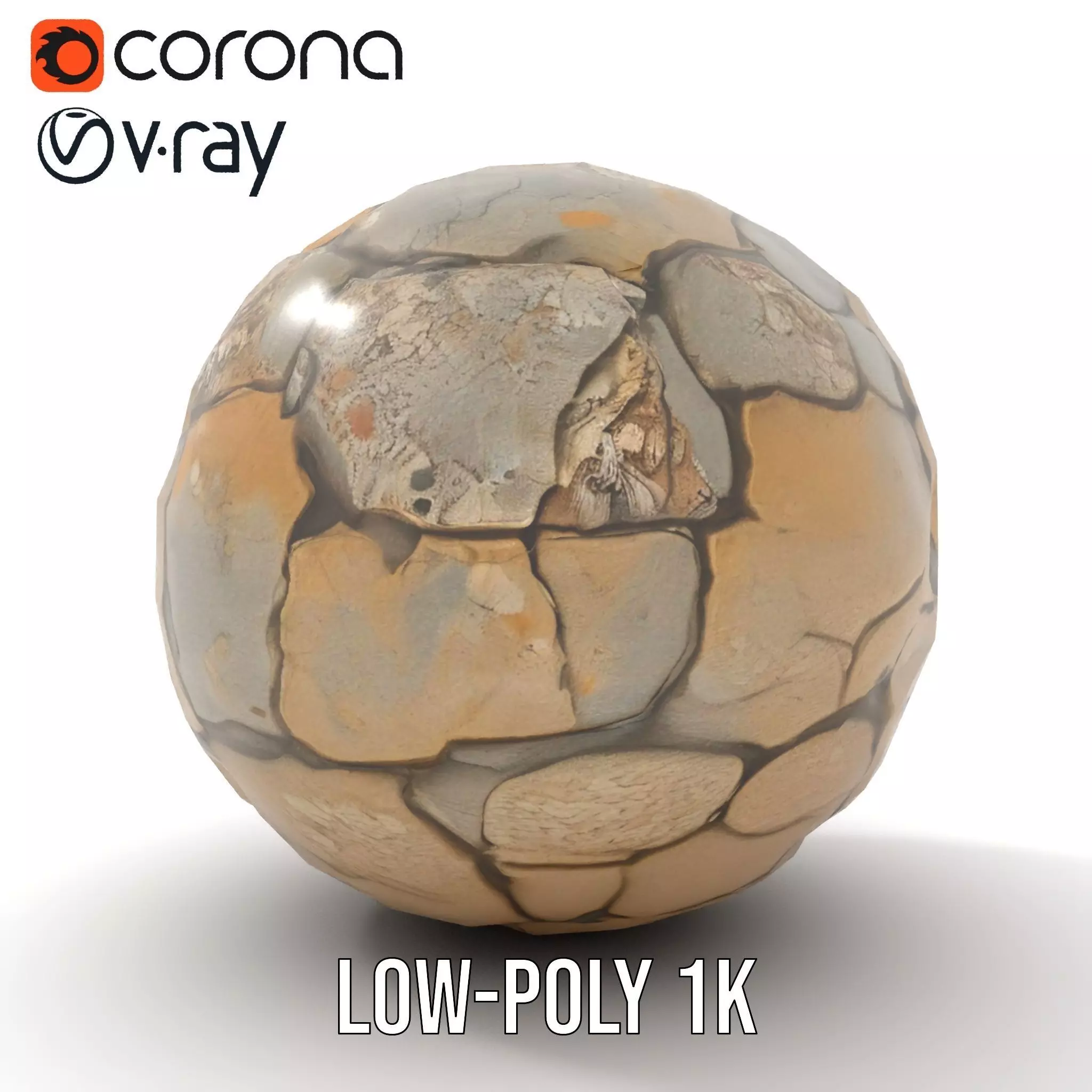 Cracked Stone Surface model pack Texture_17