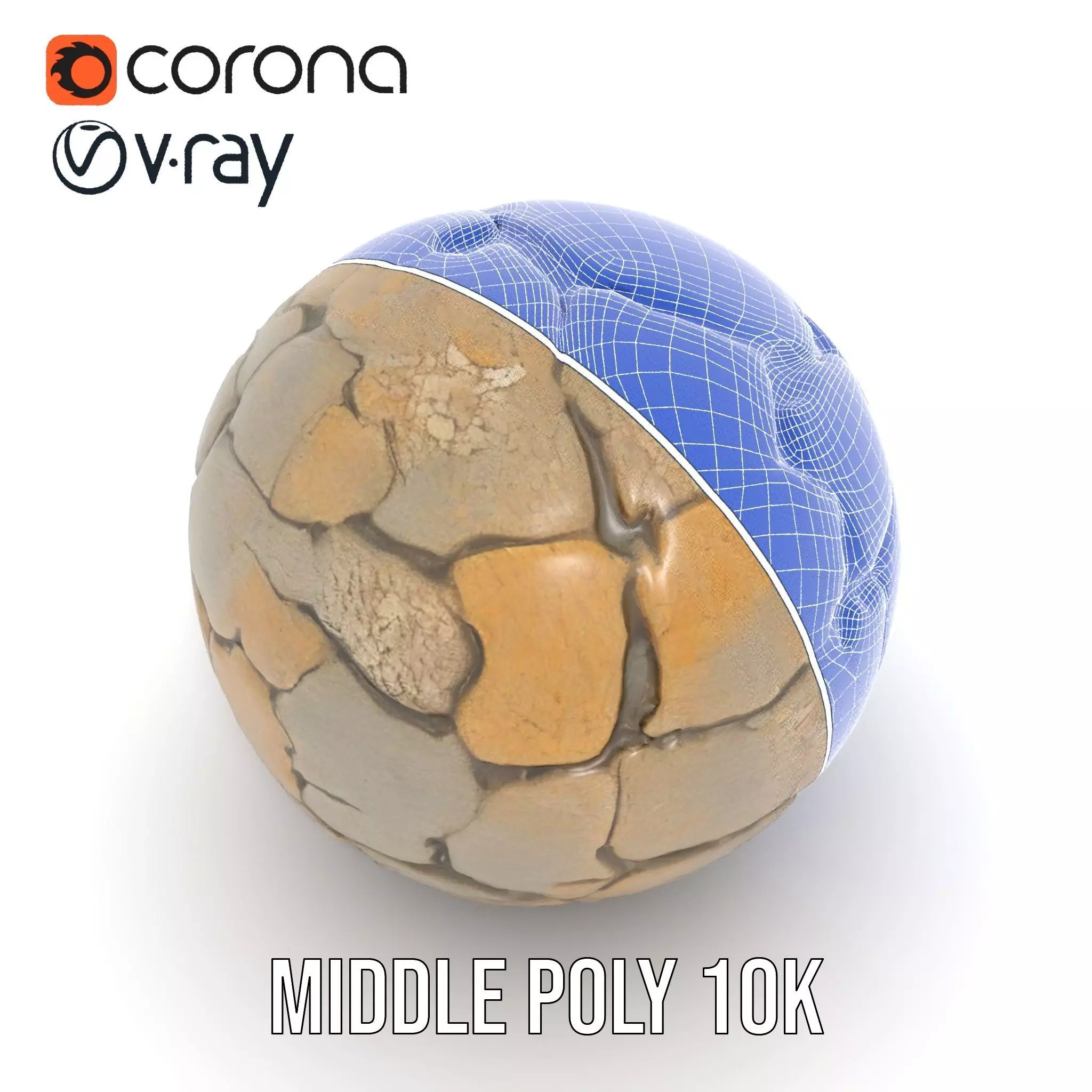 Cracked Stone Surface model pack Texture_27