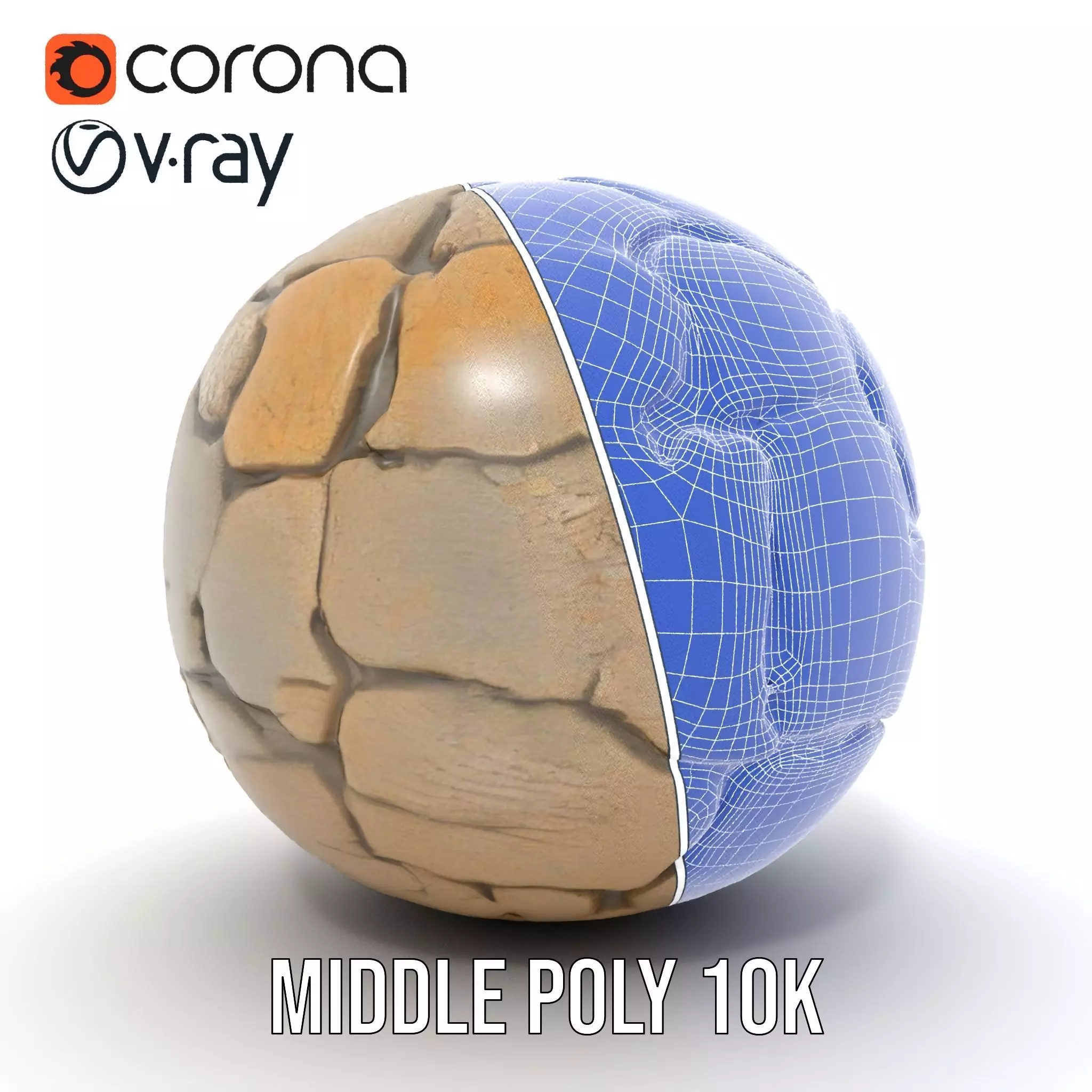 Cracked Stone Surface model pack Texture_30